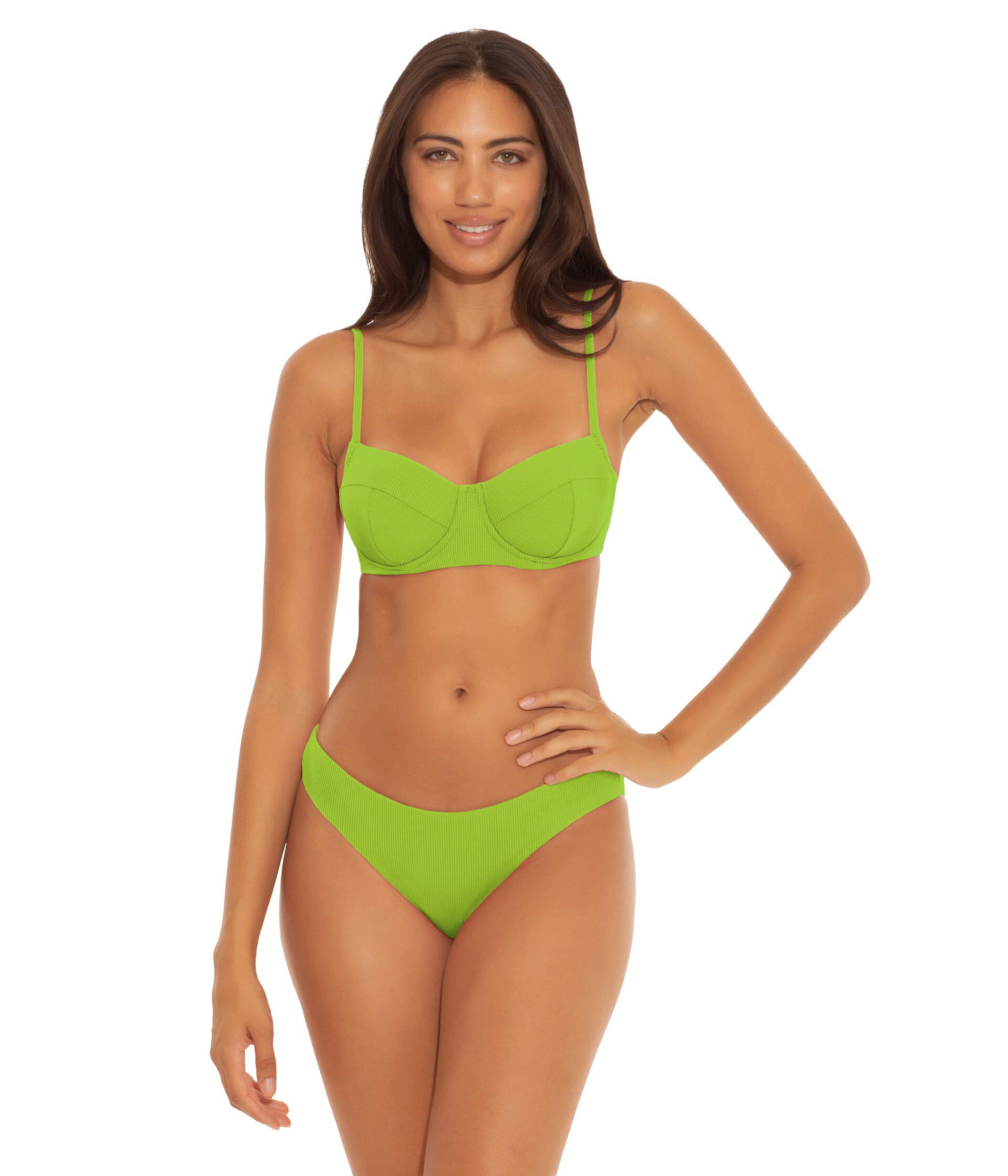 Fine Line Rib Giselle Underwire Top Becca