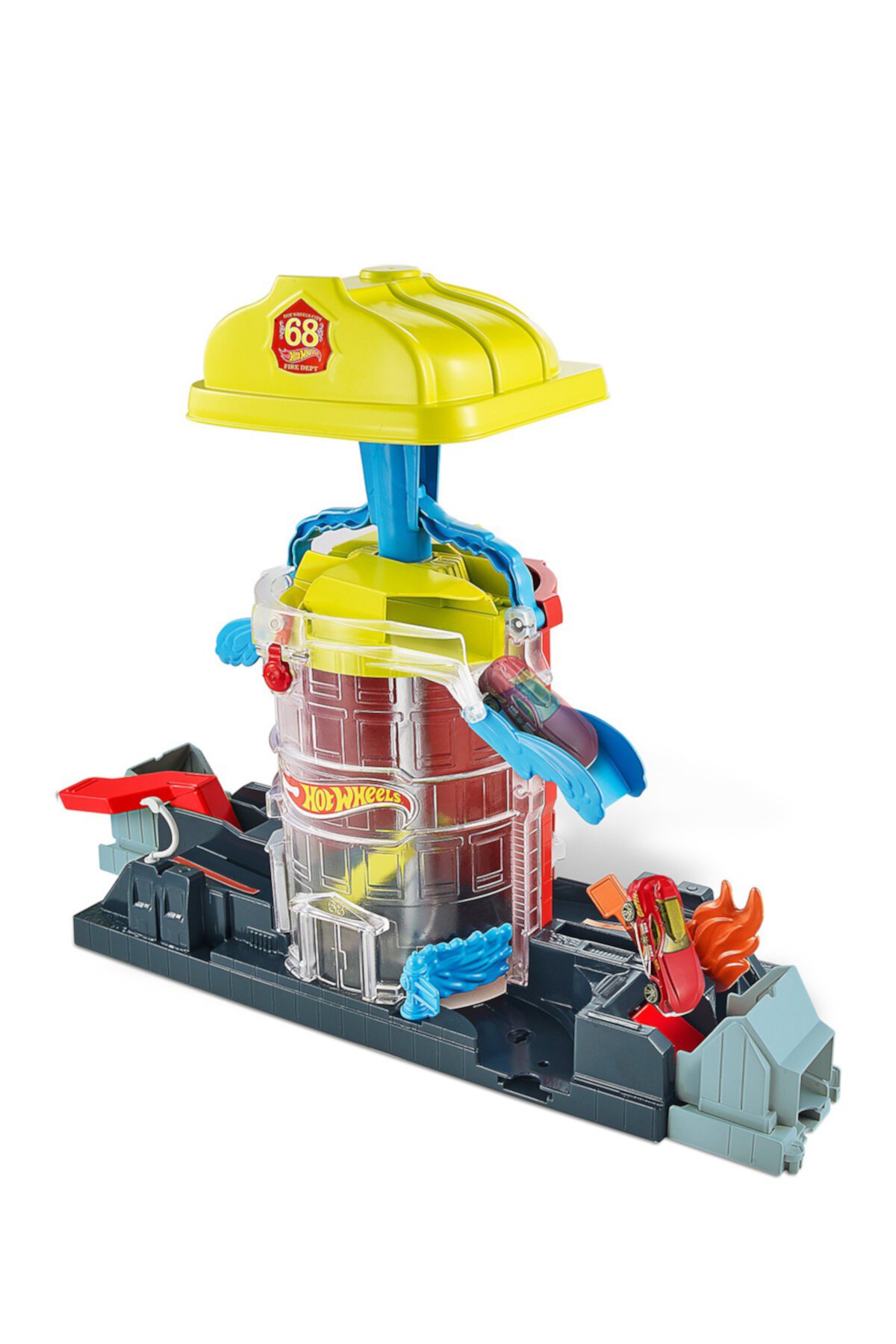 Игровой набор для спасения Hot Wheels® Super Fire House Mattel