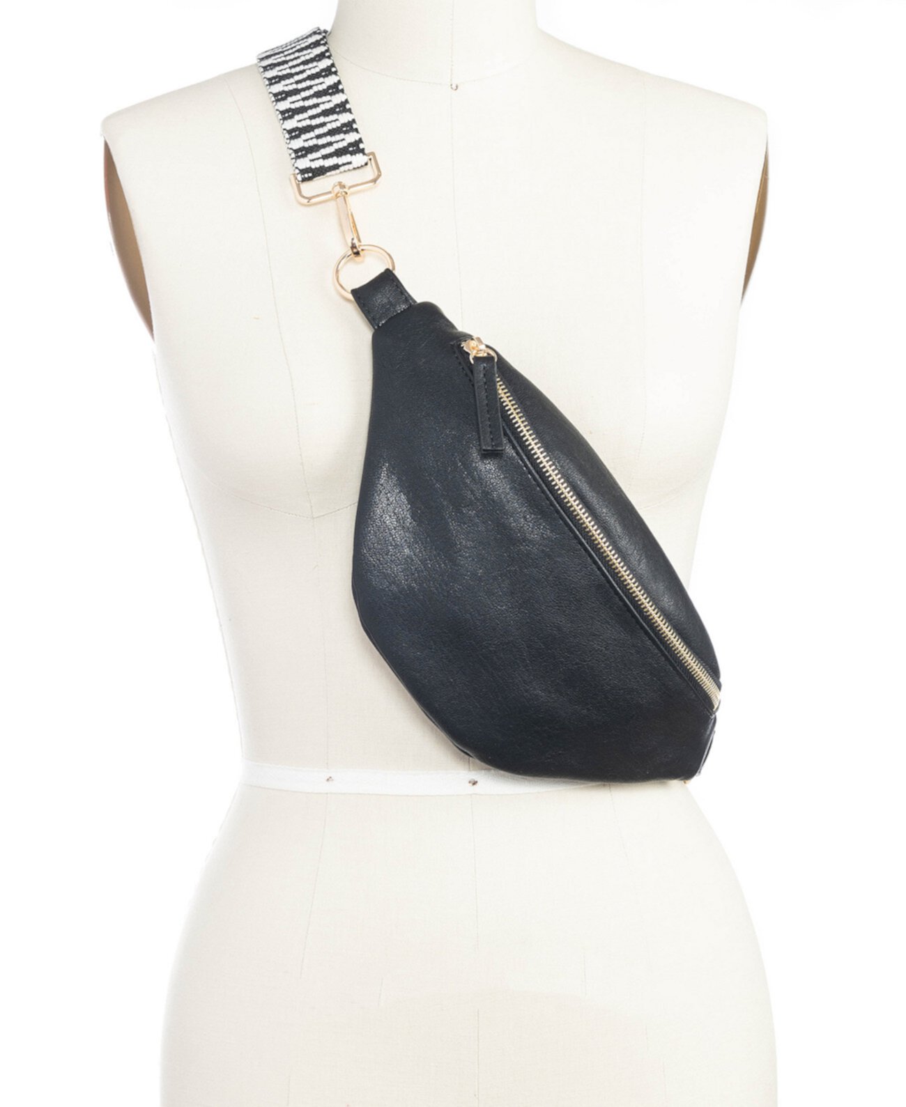 Поясная сумка в форме фасоли со сменными ремнями, созданная для Macy's I.N.C. International Concepts