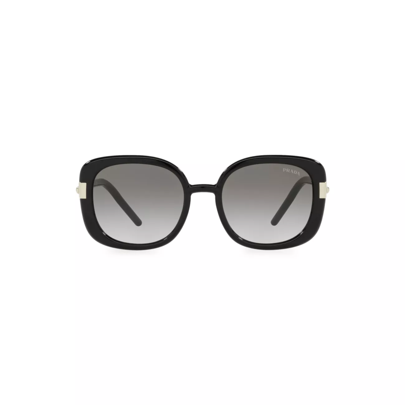 Солнцезащитные очки в форме подушки 53 мм Prada