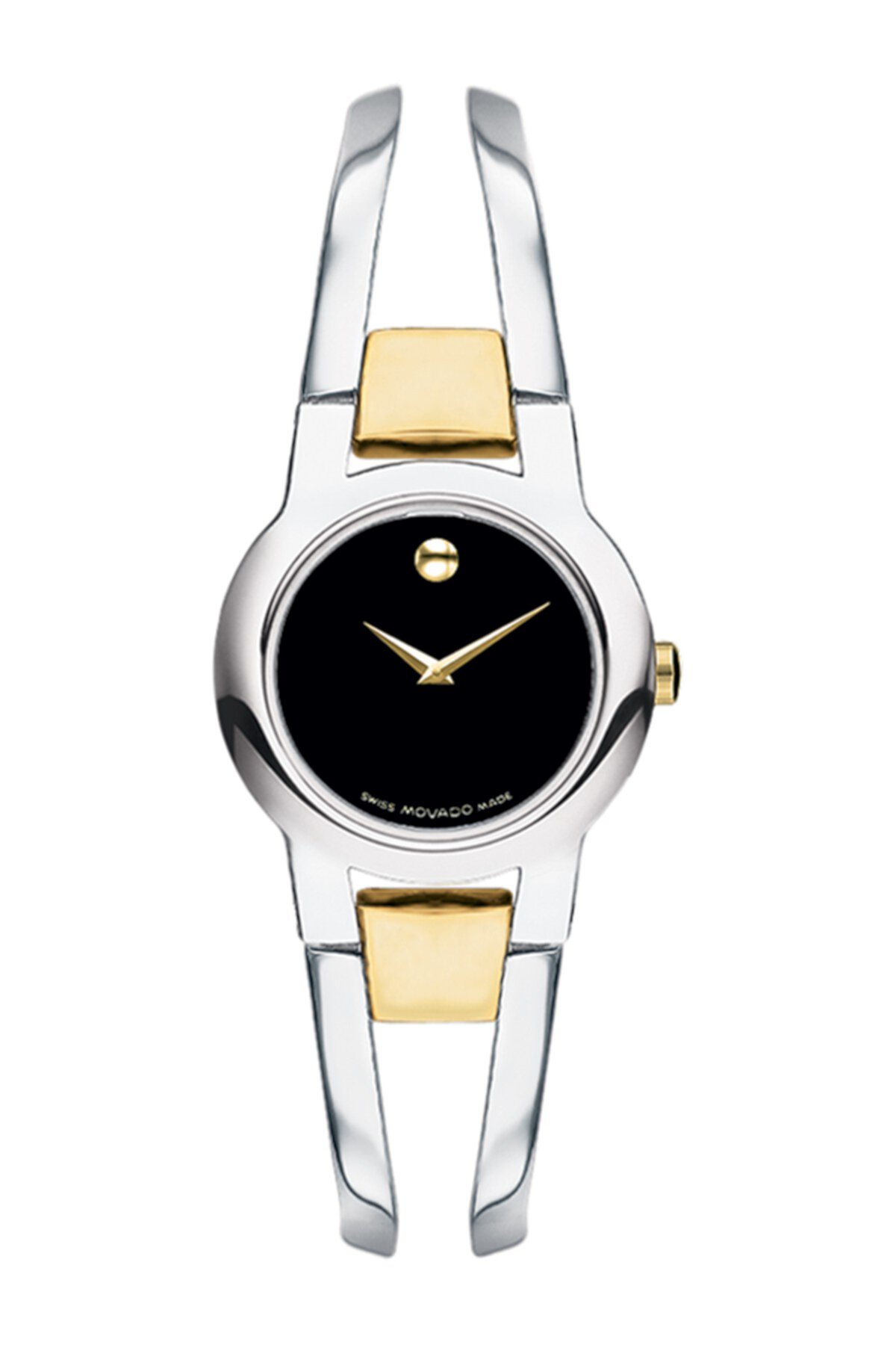 Женские часы Amorosa с двухцветным браслетом, 24 мм Movado