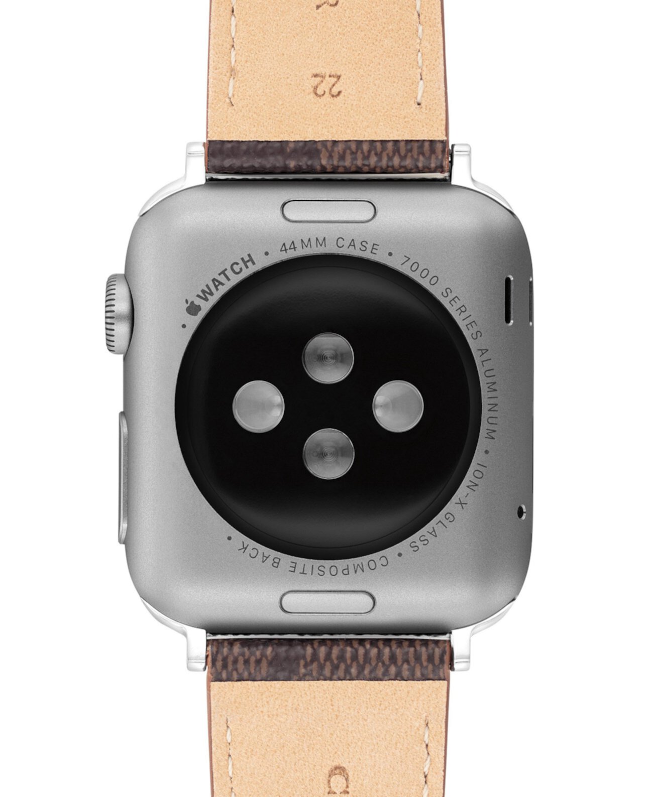 Ремешок для Apple Watch® 42/44 мм из ткани красного дерева с ремешком для Apple Watch® COACH