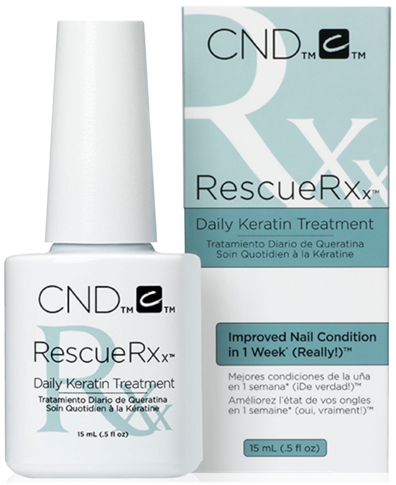 Ежедневное кератиновое лечение Creative Nail Design RescueRXx от PUREBEAUTY Salon & Spa CND