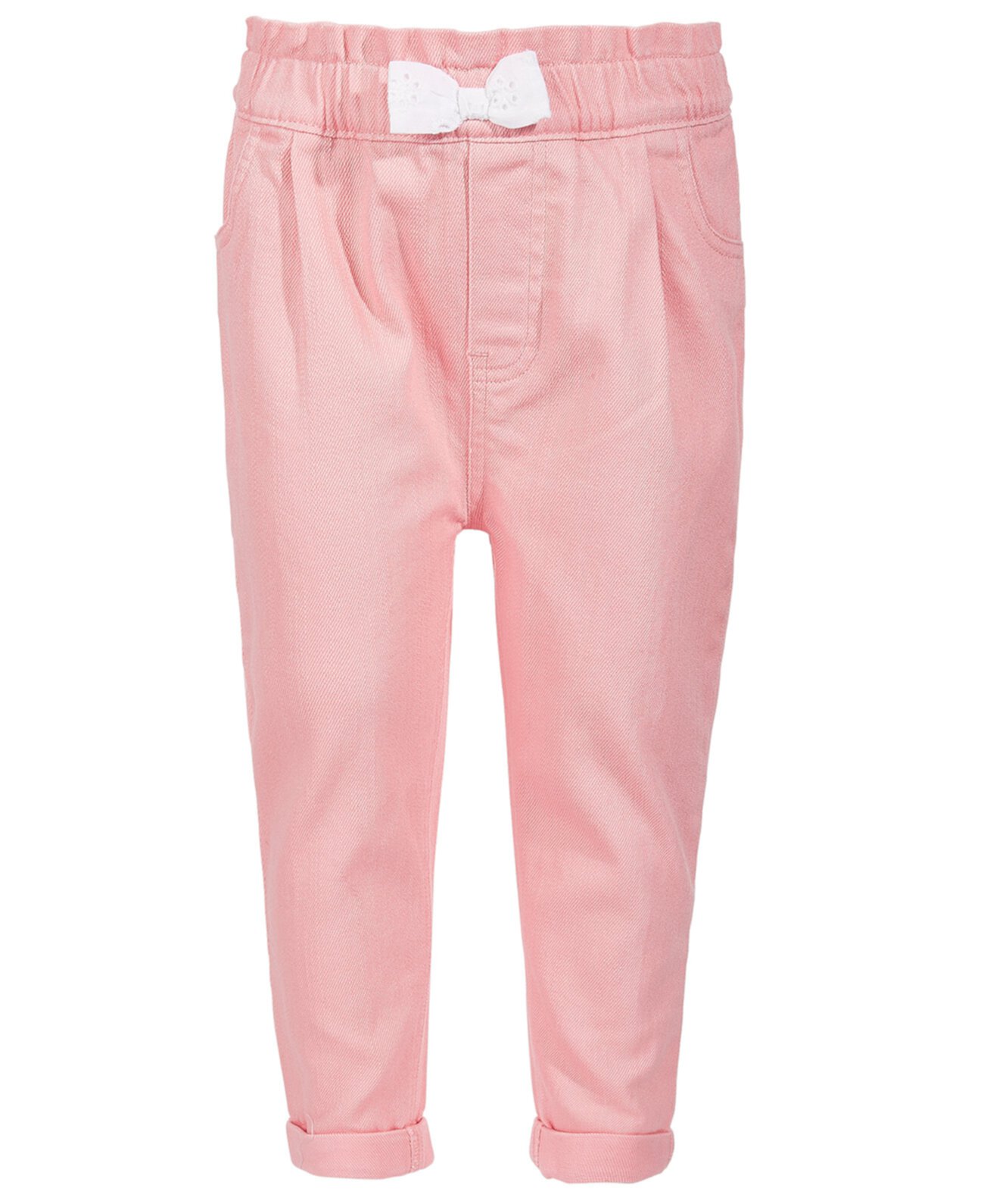 Розовые джинсовые джинсы с бантом для маленьких девочек, созданные для Macy's First Impressions