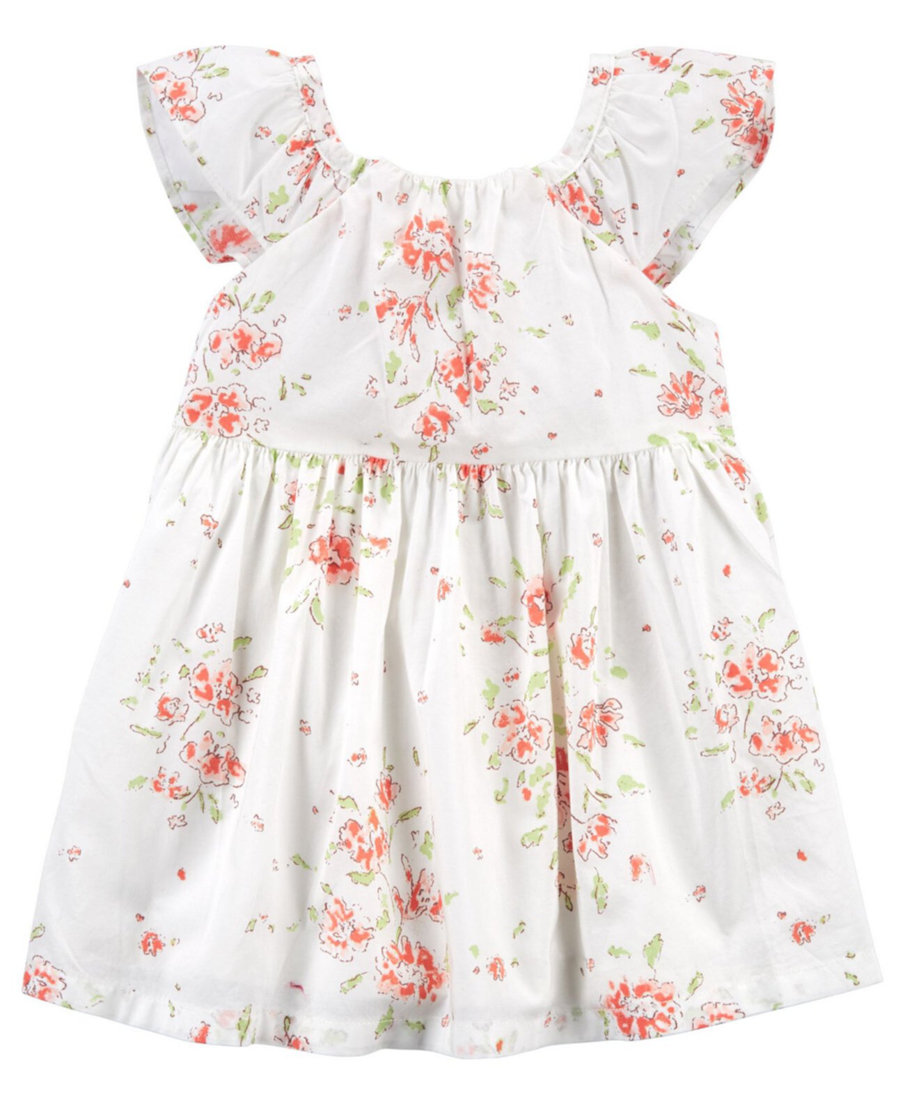 Платье с цветочным принтом для маленьких девочек Carter's