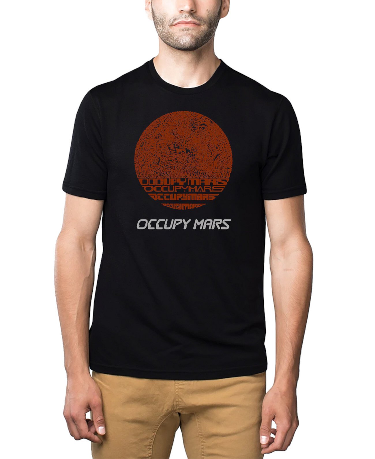 Мужская футболка Occupy Mars Premium Blend Word Art LA Pop Art