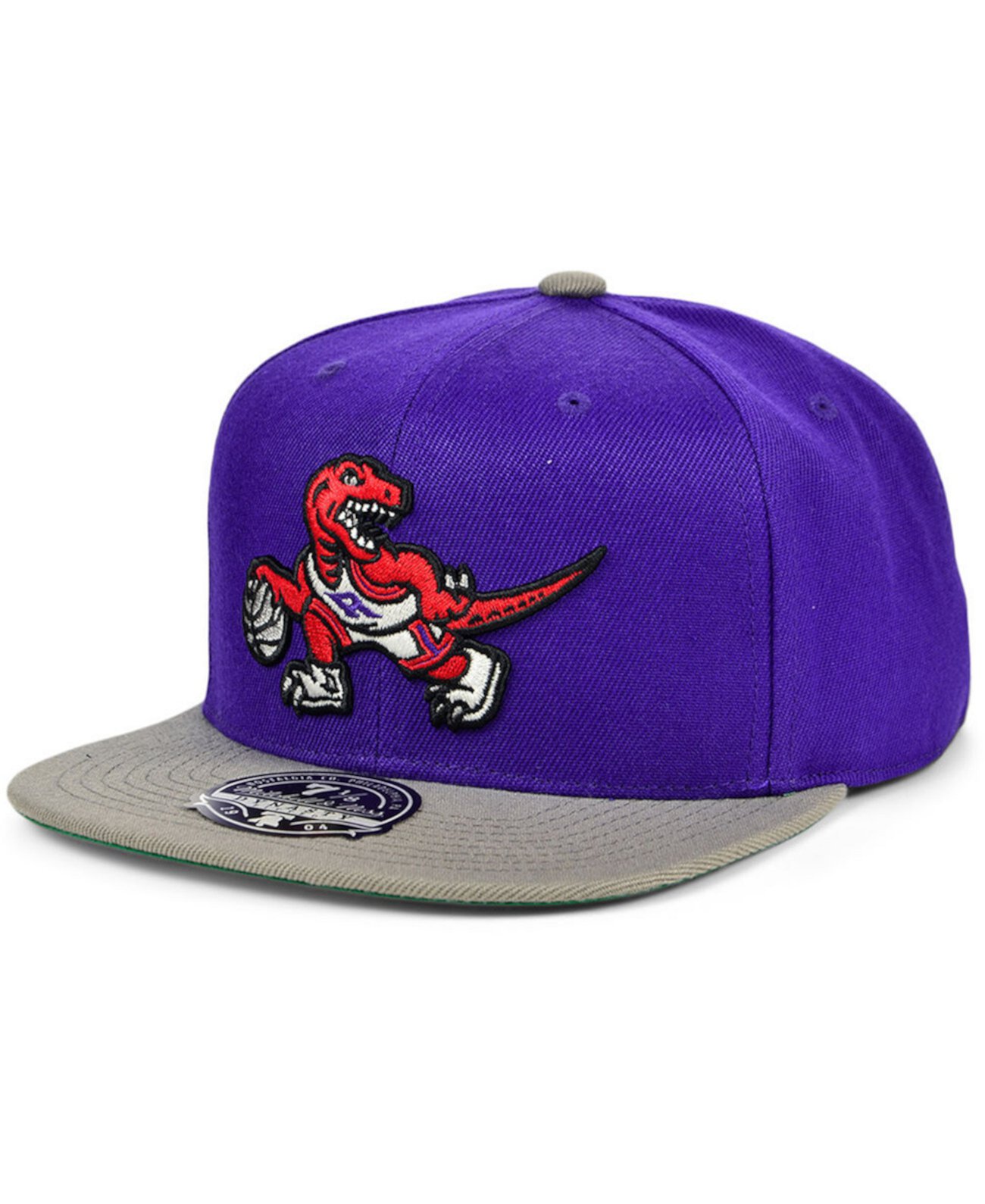 Шерстяная двухцветная кепка Toronto Raptors Mitchell & Ness