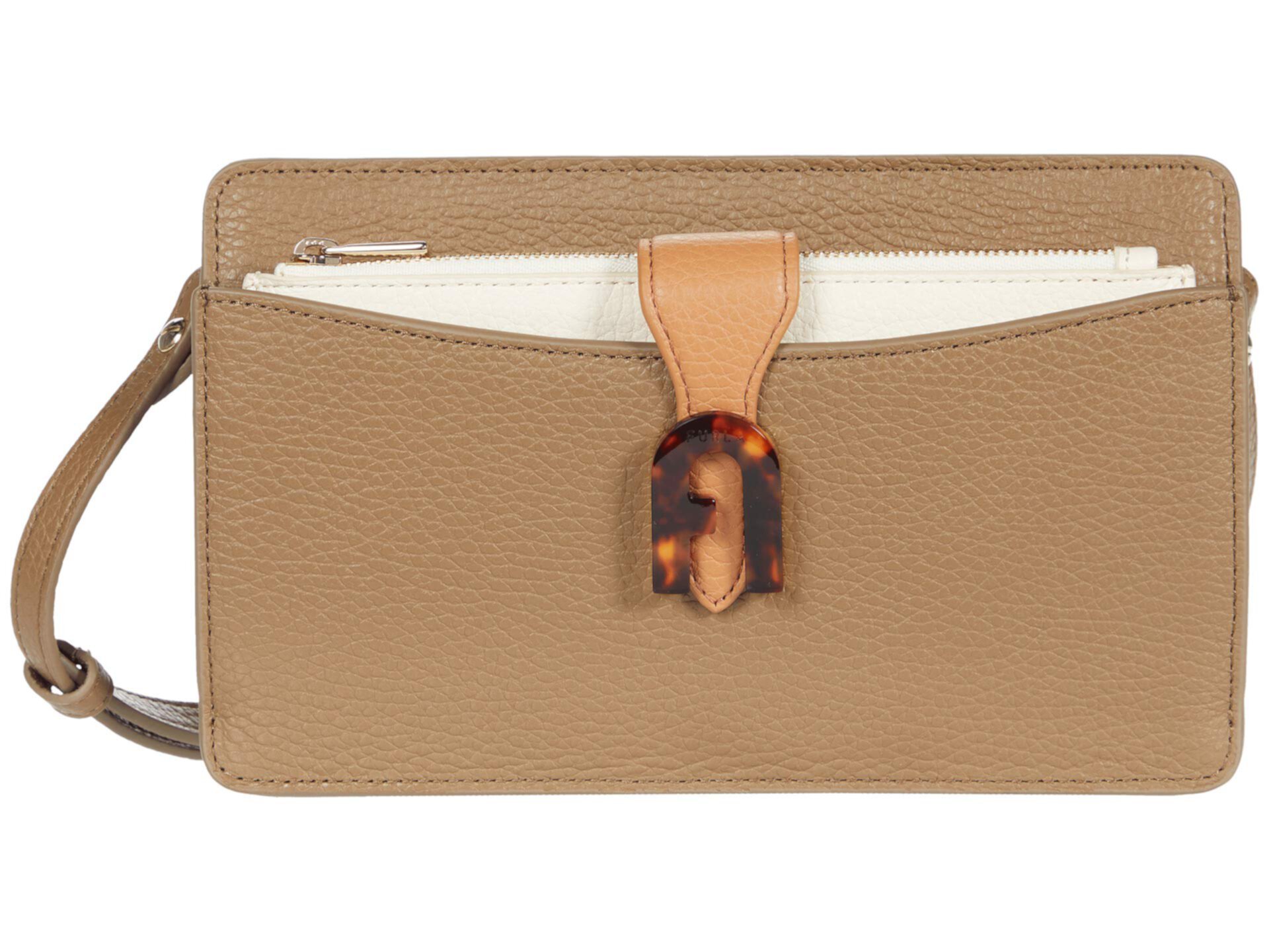 Миниатюрная сумка через плечо Sofia с футляром для кредитных карт Furla