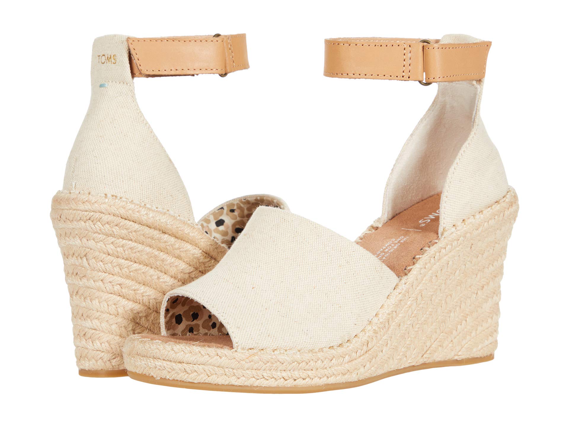 Теплые туфли Marisol Wedge TOMS с мягкой анатомической стелькой и регулируемым ремешком на щиколотке Toms