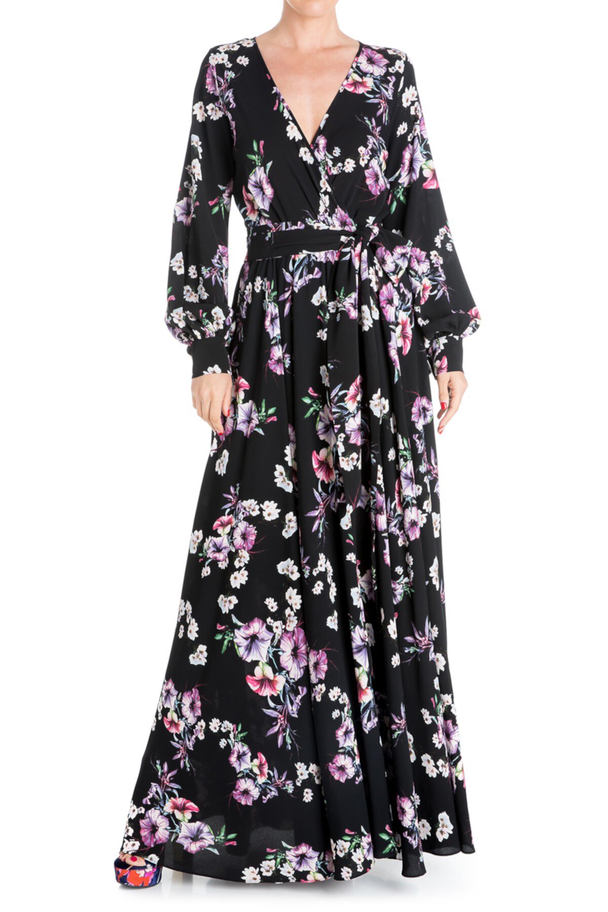 Макси-платье с цветочным принтом Lilypad Meghan LA