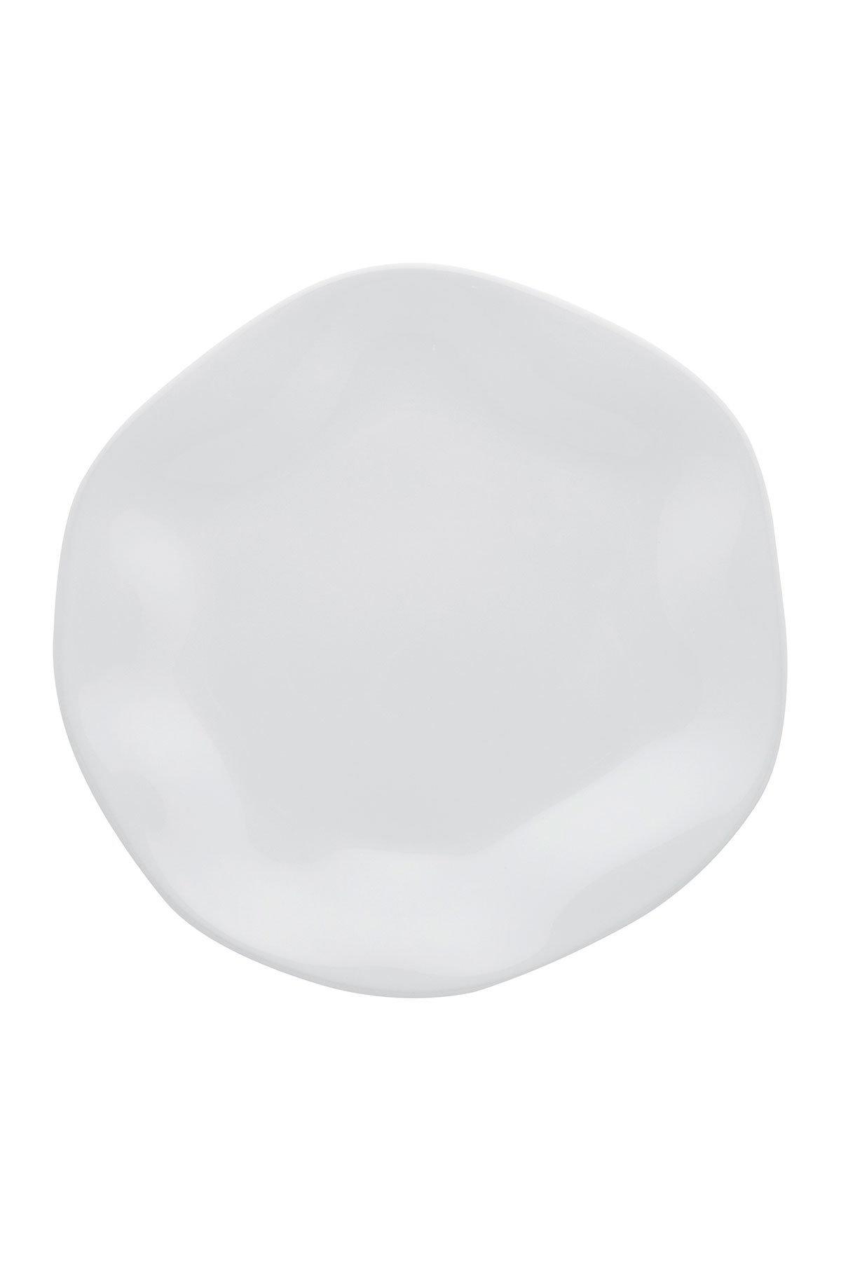 RYO 6 больших 11,02-дюймовых обеденных тарелок - белые Manhattan Comfort