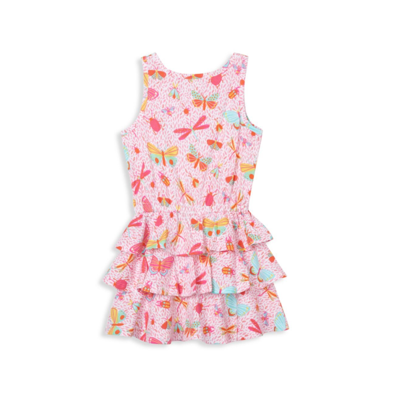Хлопковое платье с оборками для маленьких девочек и девочек в саду Hatley