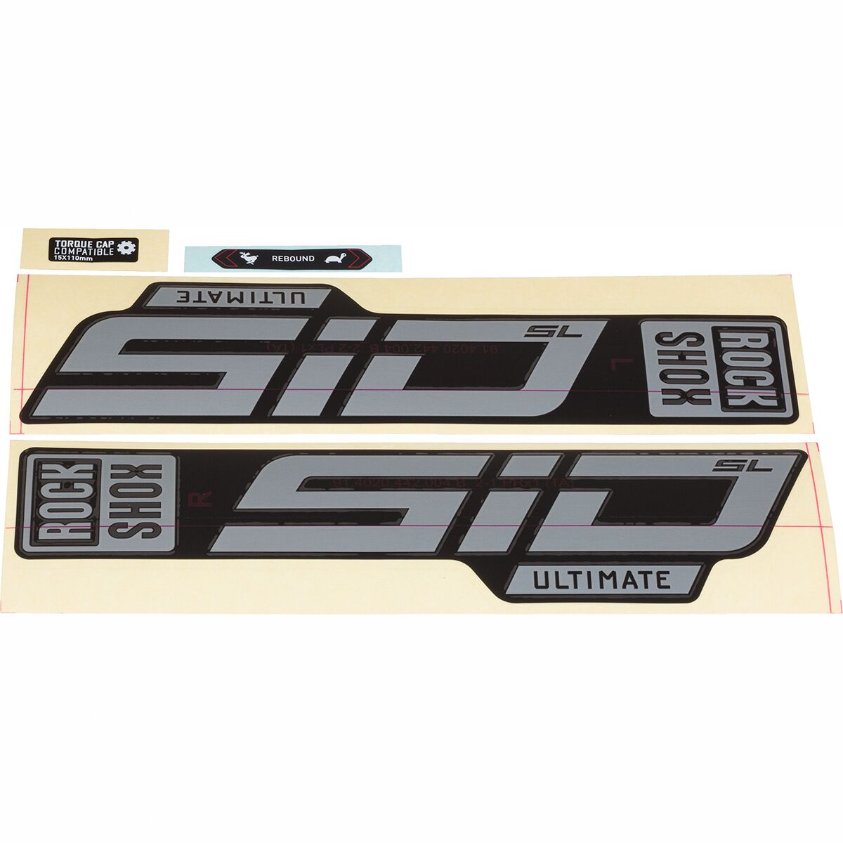 Велосипедный аксессуар RockShox SID SL Ultimate Decal Kit RockShox