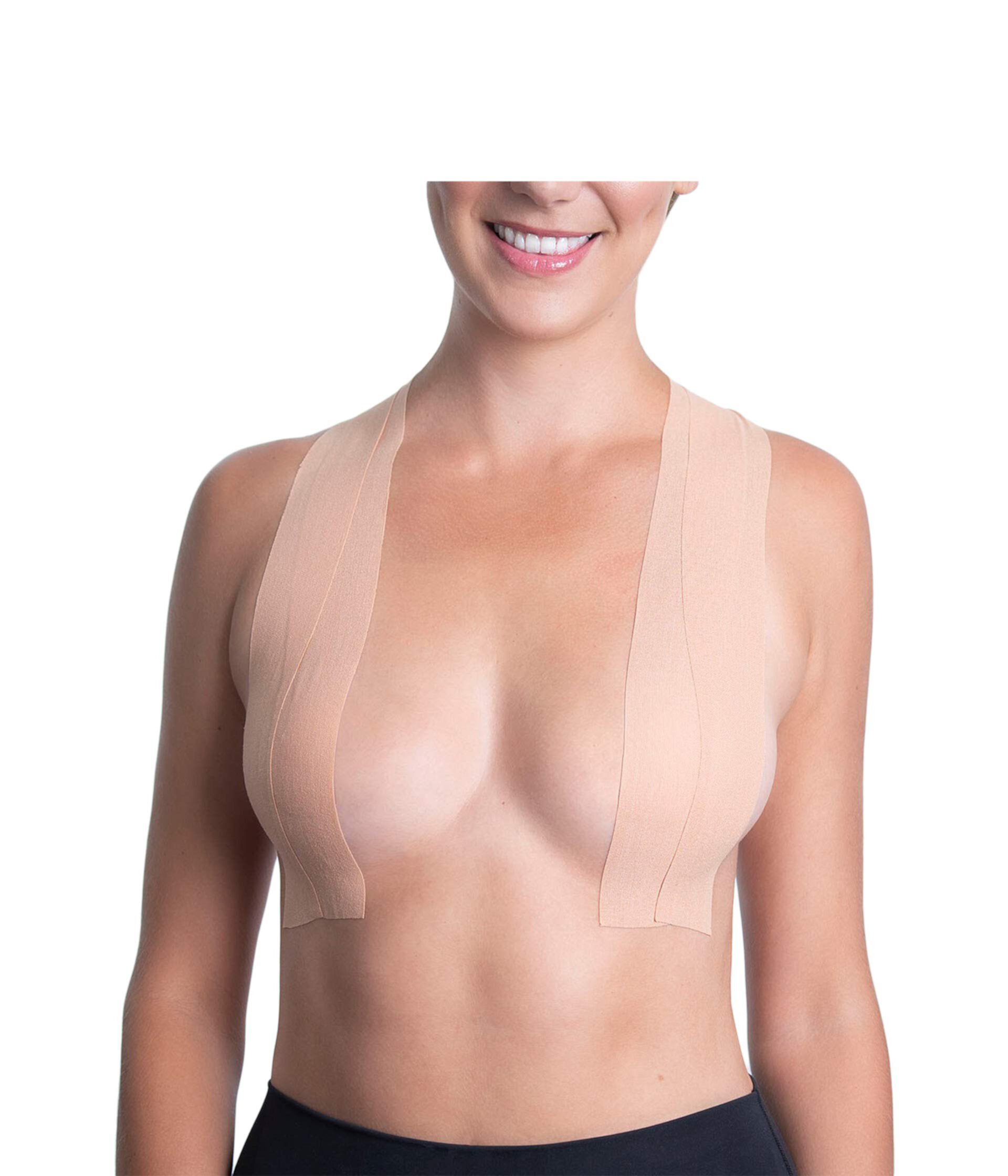 Breast form tape