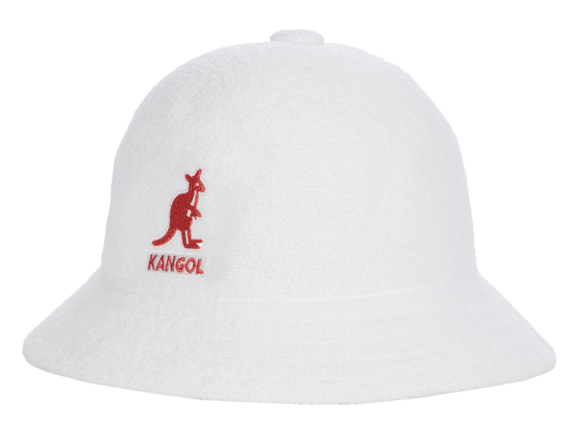 Повседневный стиль с большим логотипом Kangol