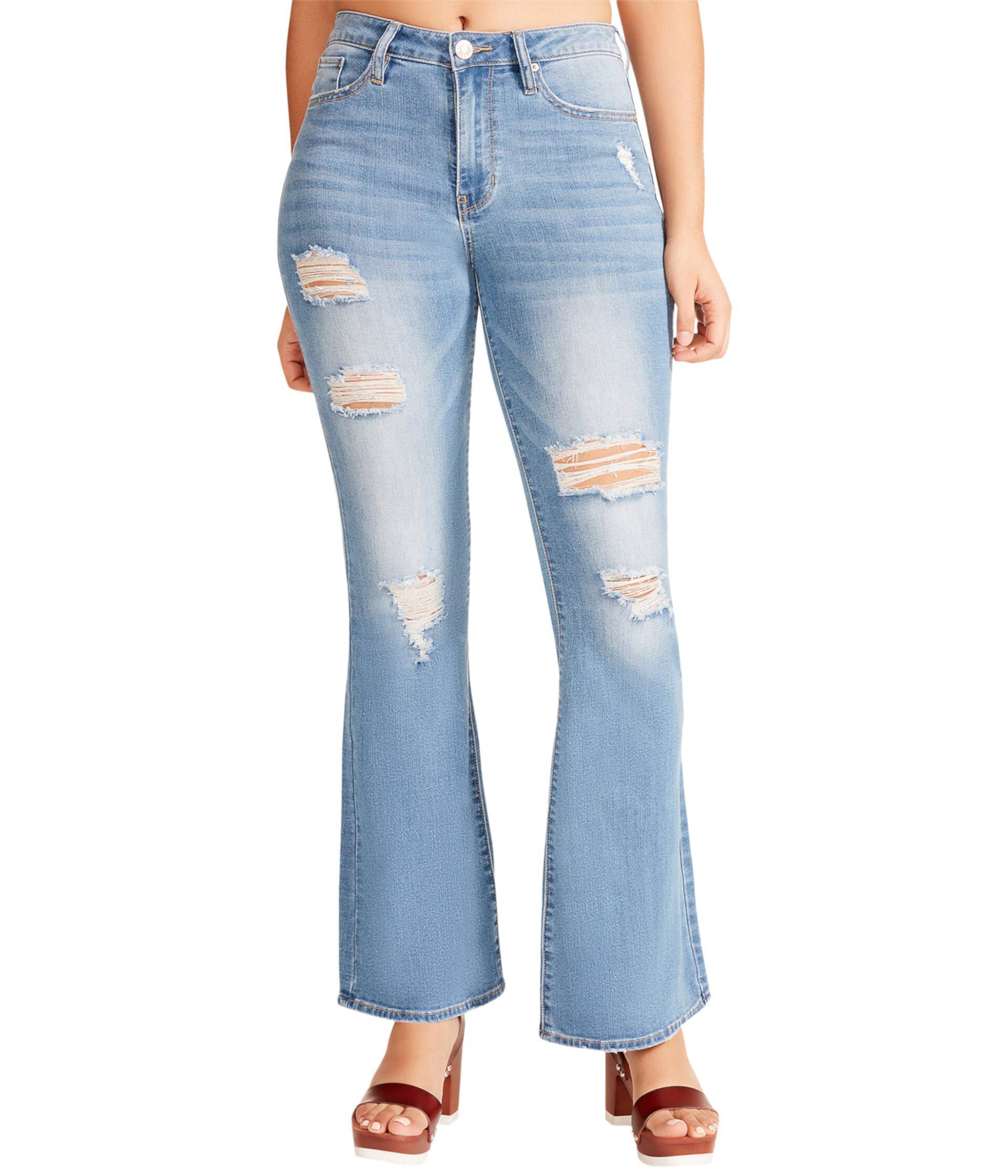 Расклешенные джинсы Penny с высокой посадкой Madden Girl