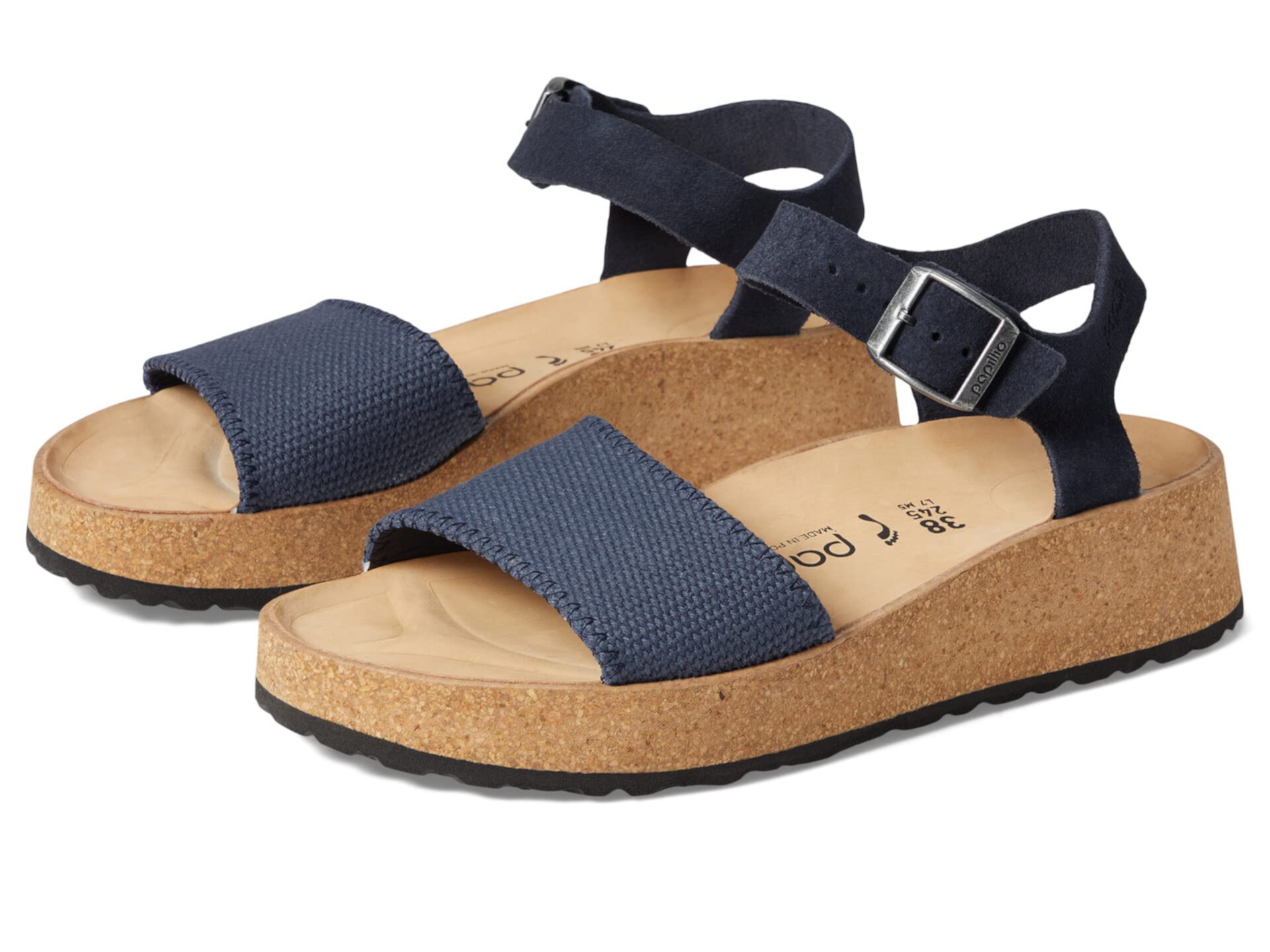 Сандалии на платформе Papillio от Birkenstock Glenda с анатомической стелькой и каблуком высотой 5 см Birkenstock