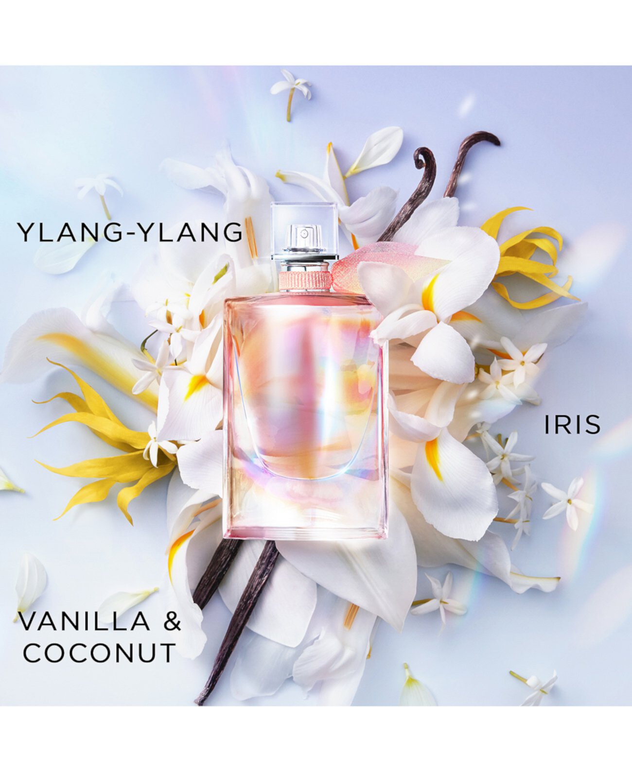 Парфюмерная вода La vie est belle Soleil Cristal, 100 мл, с нотами мандарина, иланг-иланга и ванили Lancome