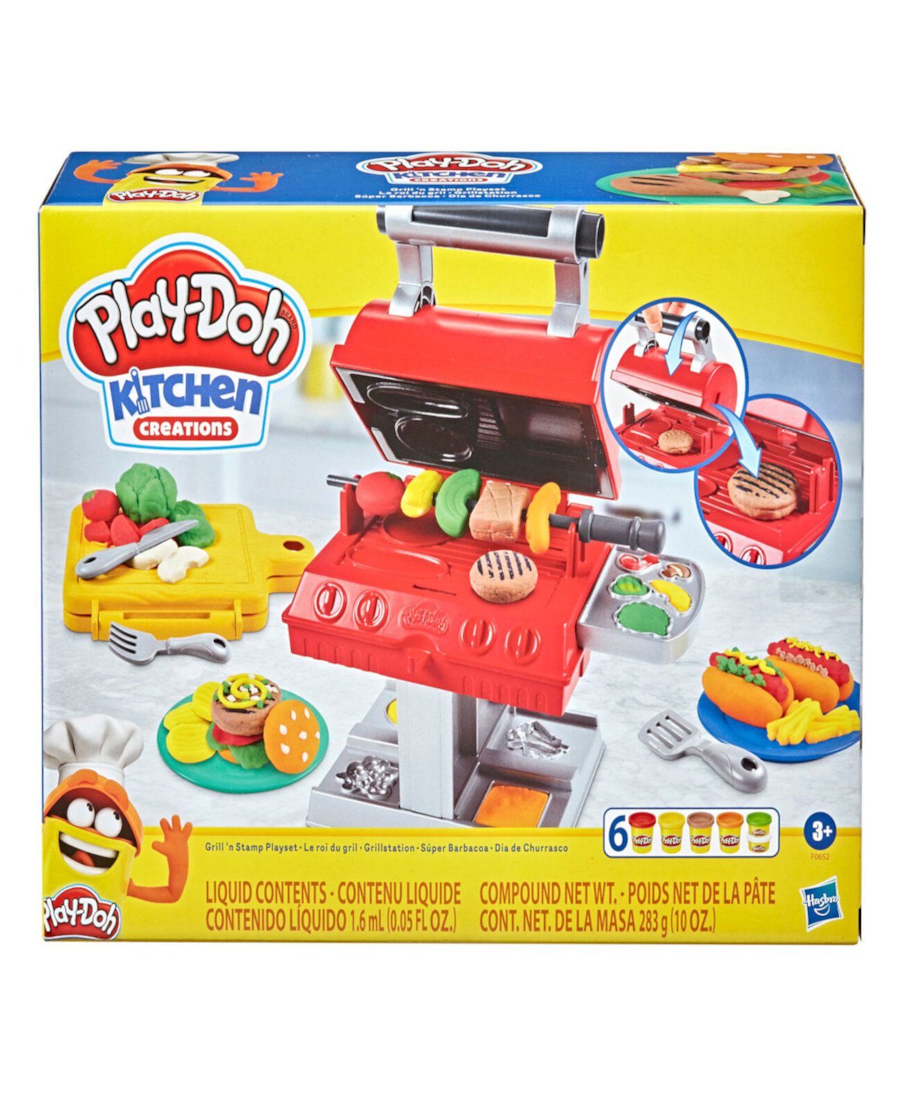 Игровой набор Kitchen Creations Grill 'n Stamp Play-Doh