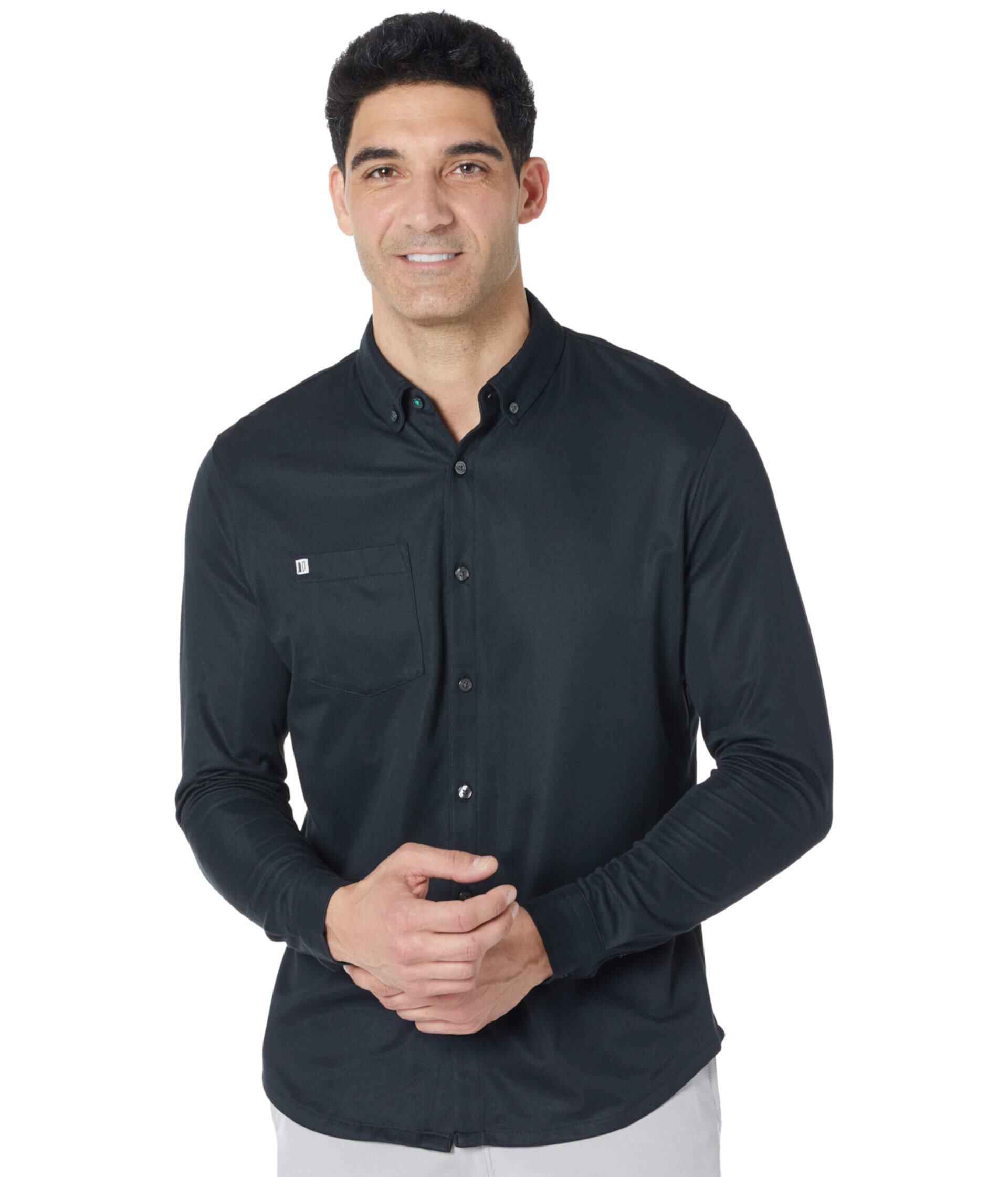 Оксфордская рубашка с длинным рукавом Hybrid Linksoul