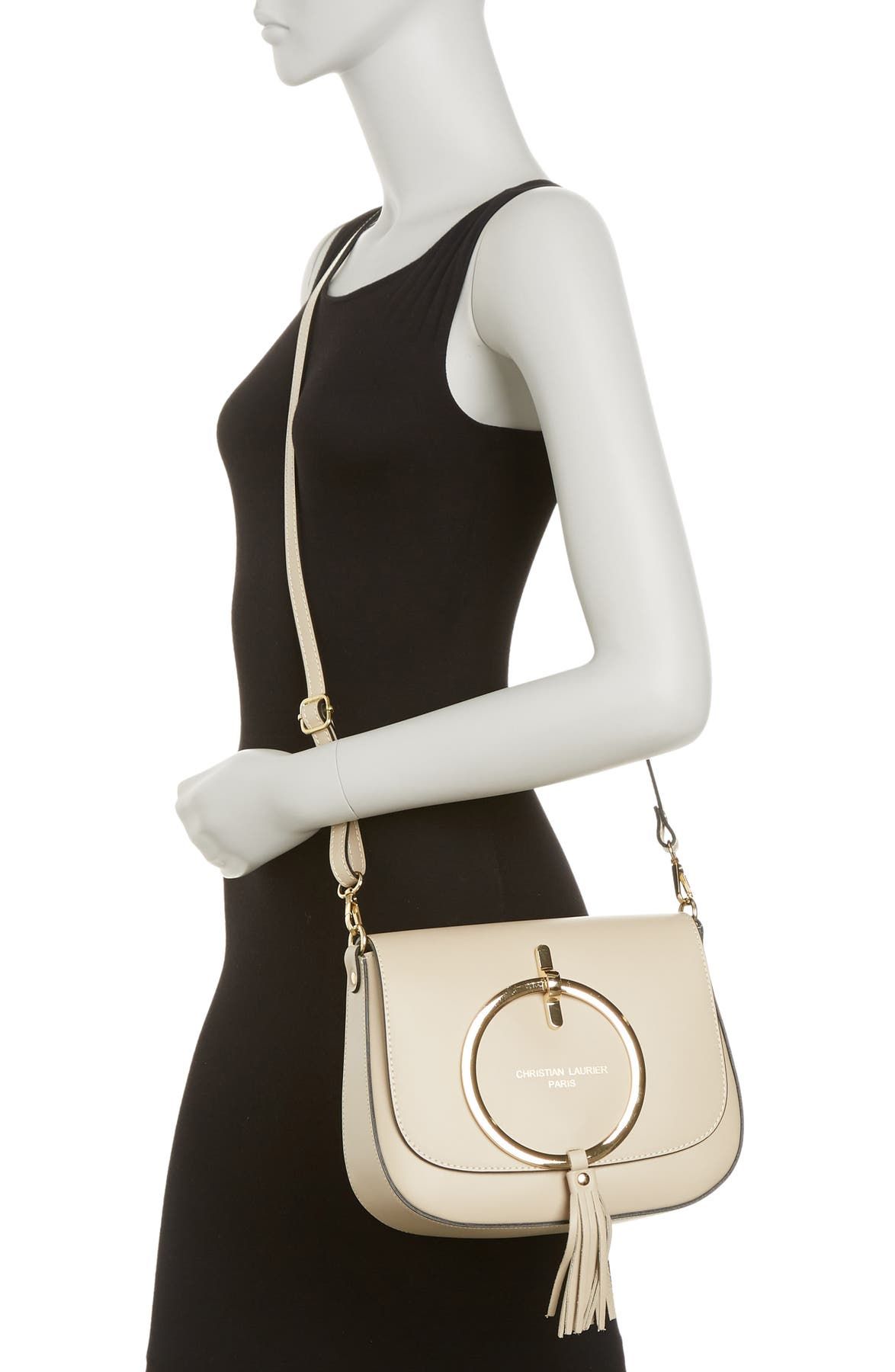 Audrey Small Leather Crossbody CHRISTIAN LAURIER