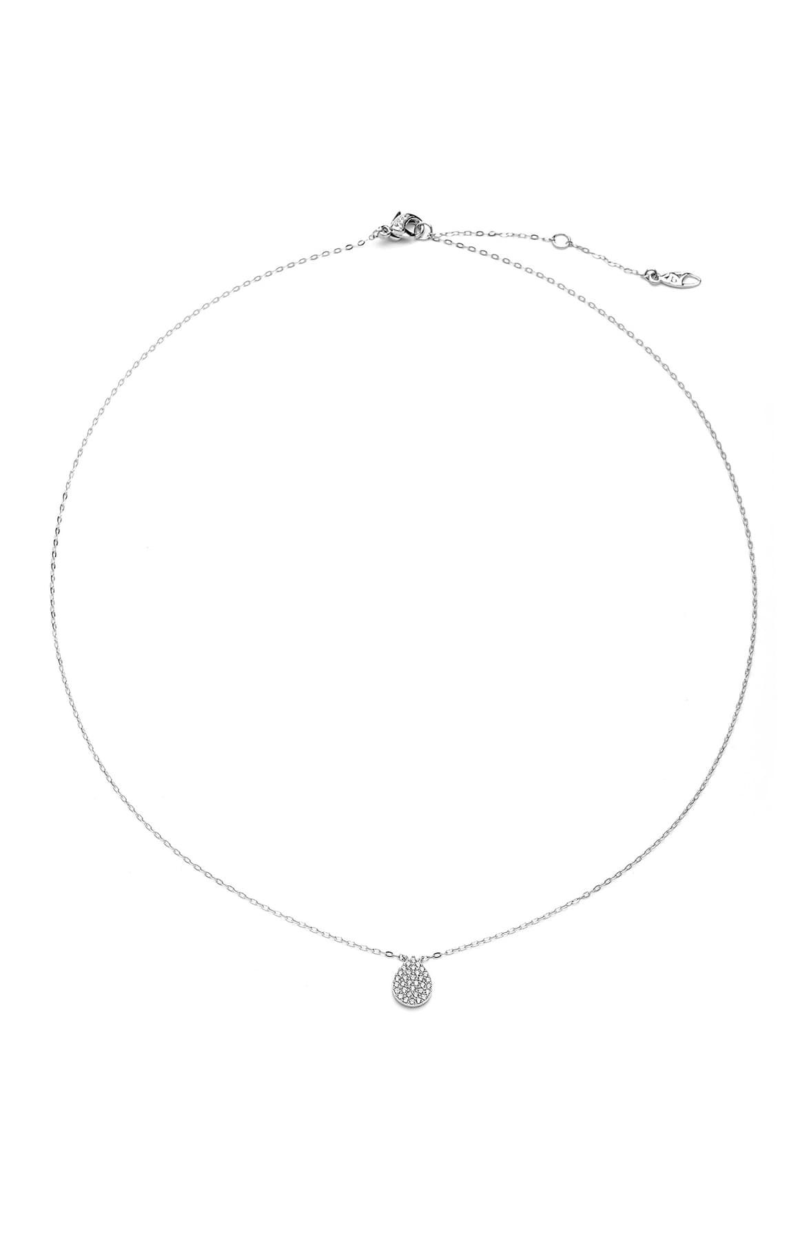 Ожерелье с подвеской в виде слезы из стерлингового серебра NADRI