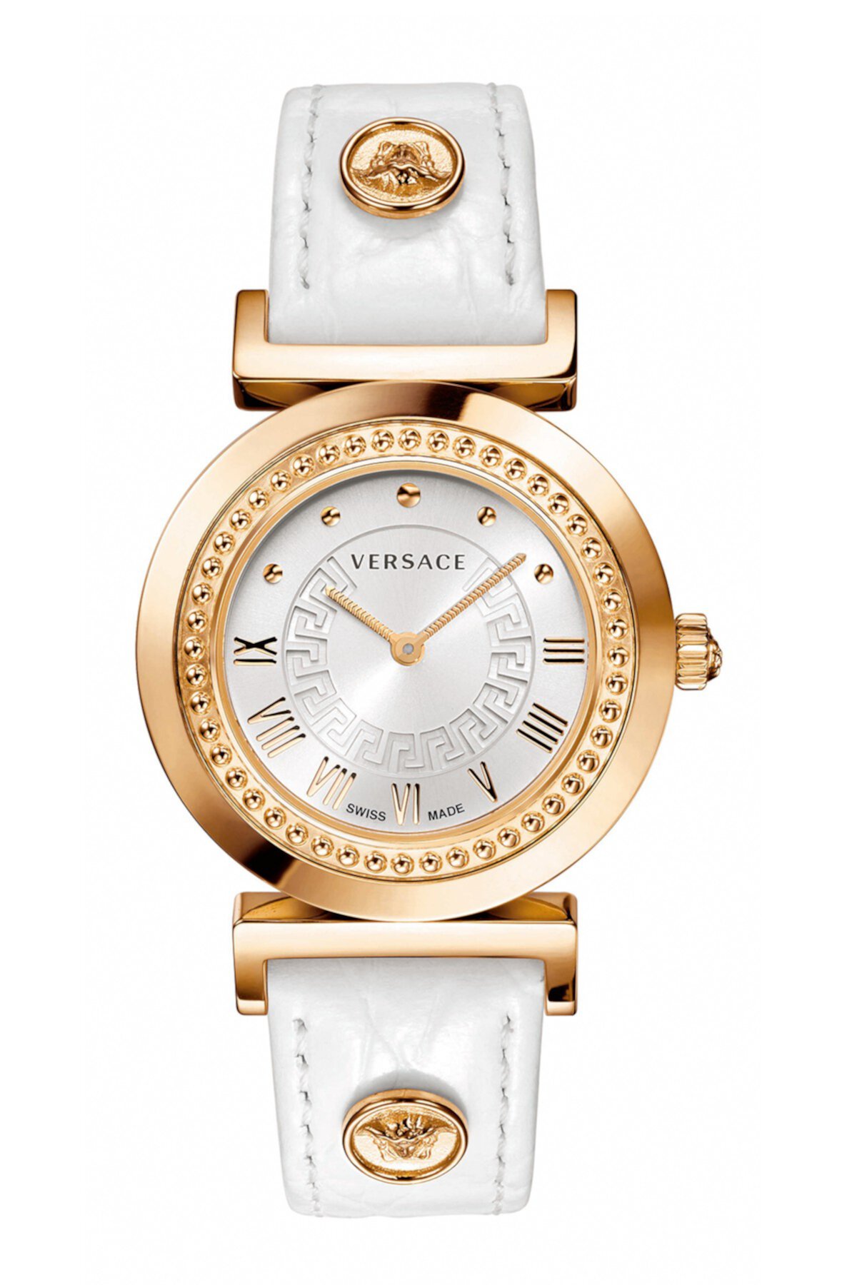 Женские швейцарские кварцевые часы Vanity, 34,5 мм Versace
