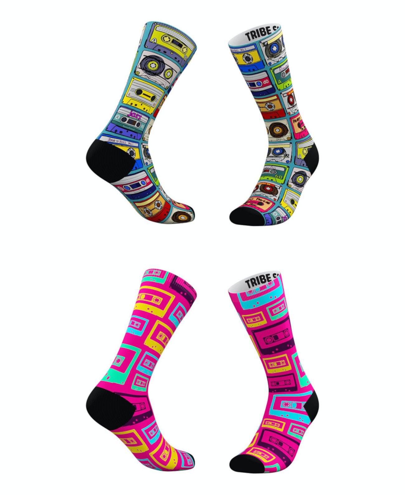 Мужские и женские носки с магнитной лентой, набор из 2 шт. Tribe Socks