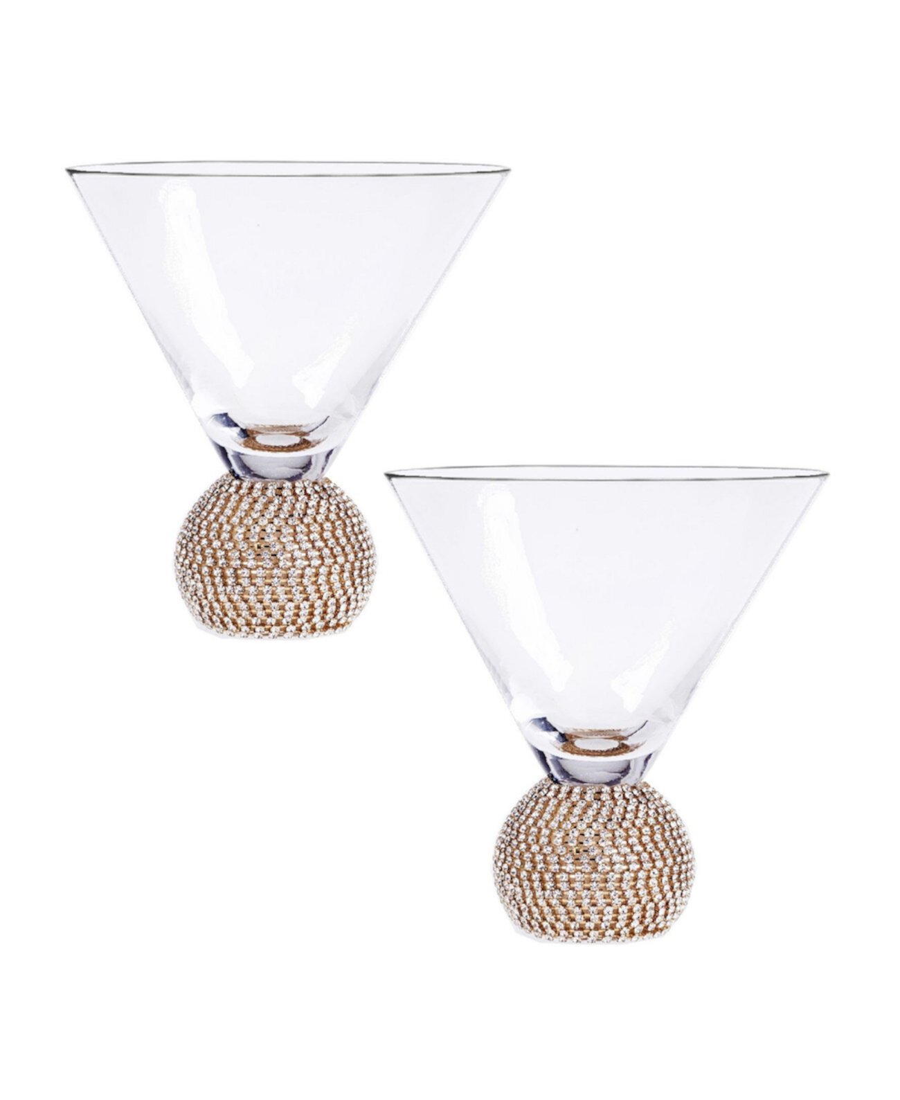 Посуда для бара Bling Martini, набор из 2 шт. Qualia Glass