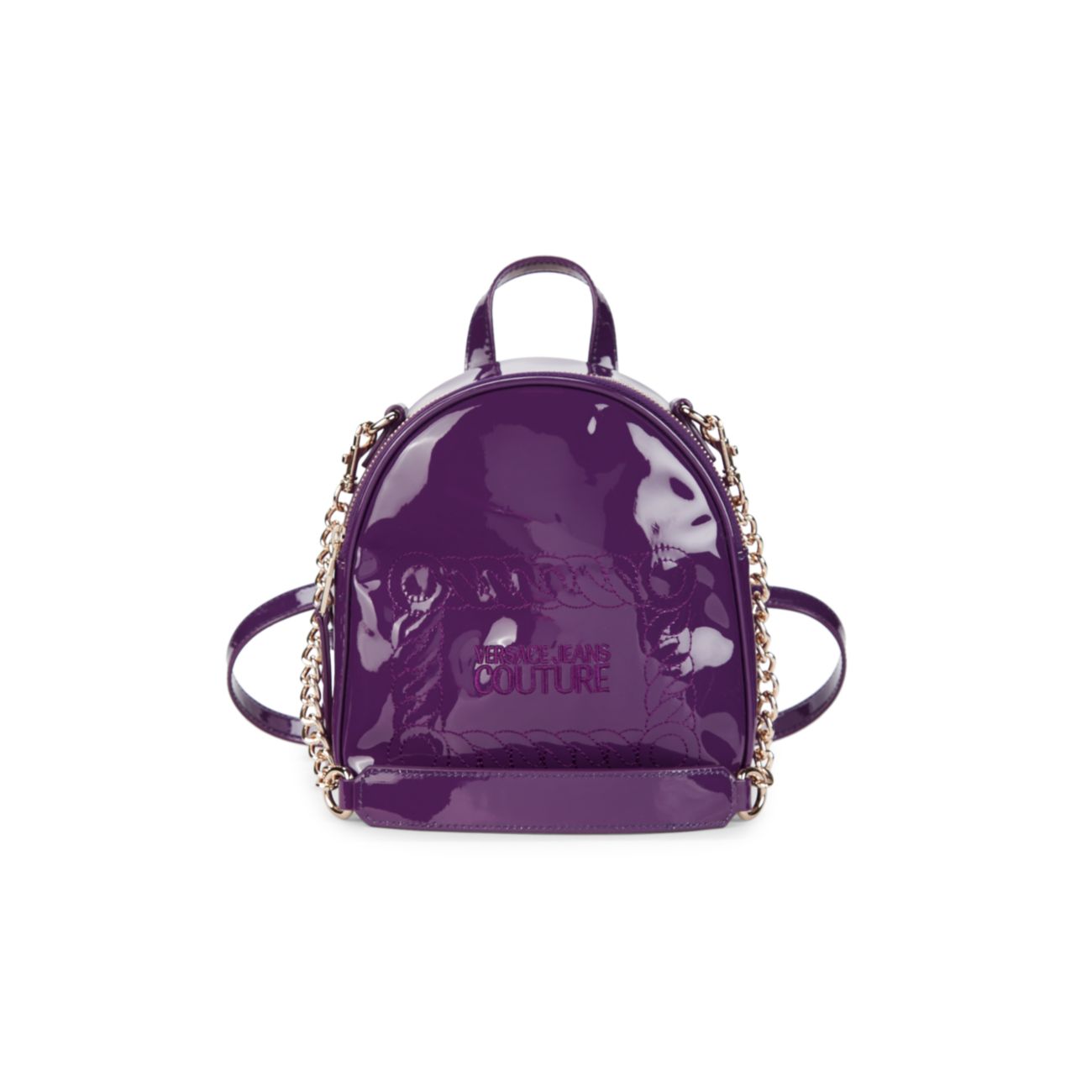 Мини-рюкзак с логотипом Versace Jeans Couture