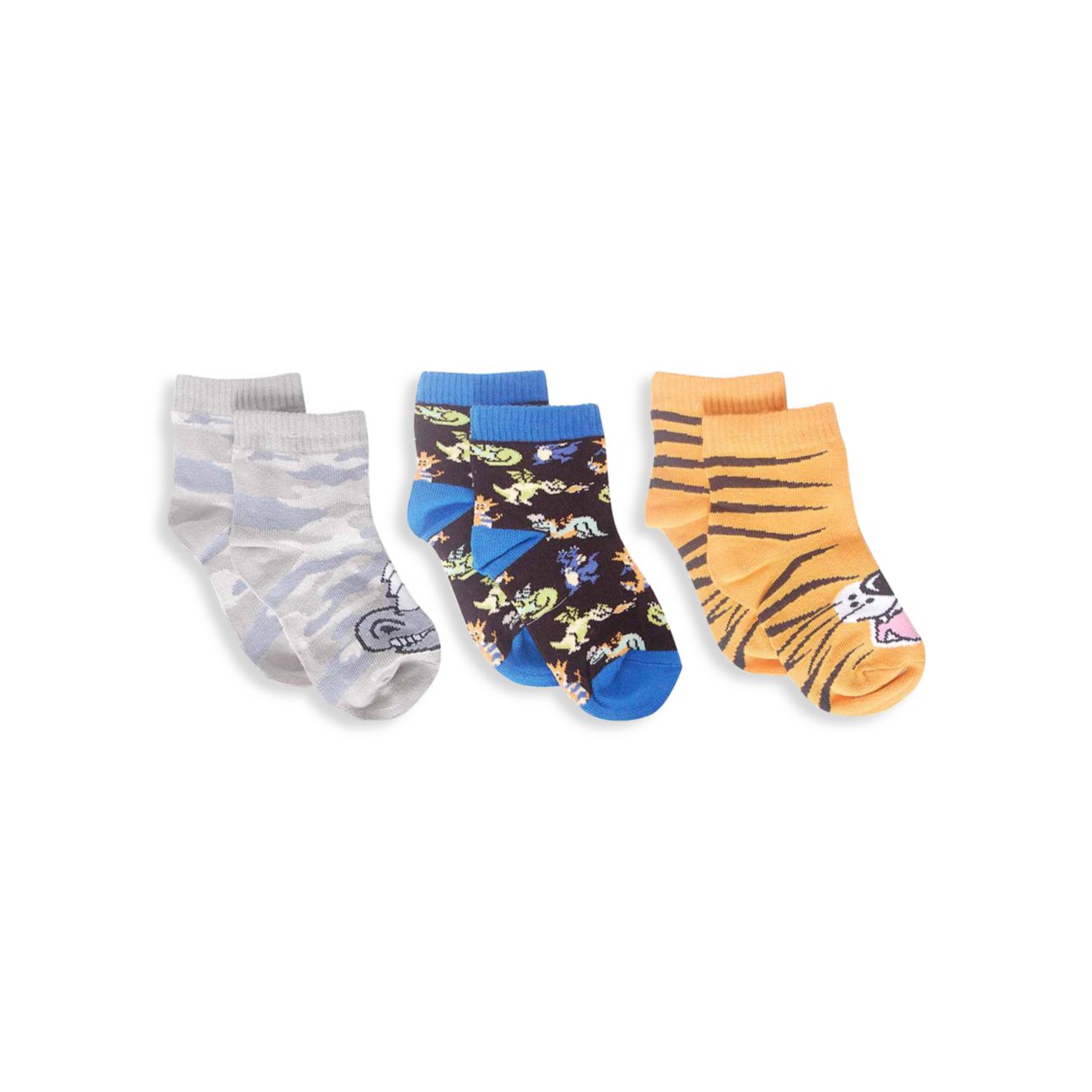 3 пары носков с принтом для маленьких детей OMG! Accessories