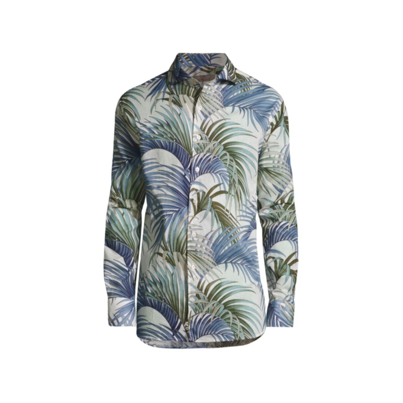 Спортивная рубашка с тропическим принтом Canali