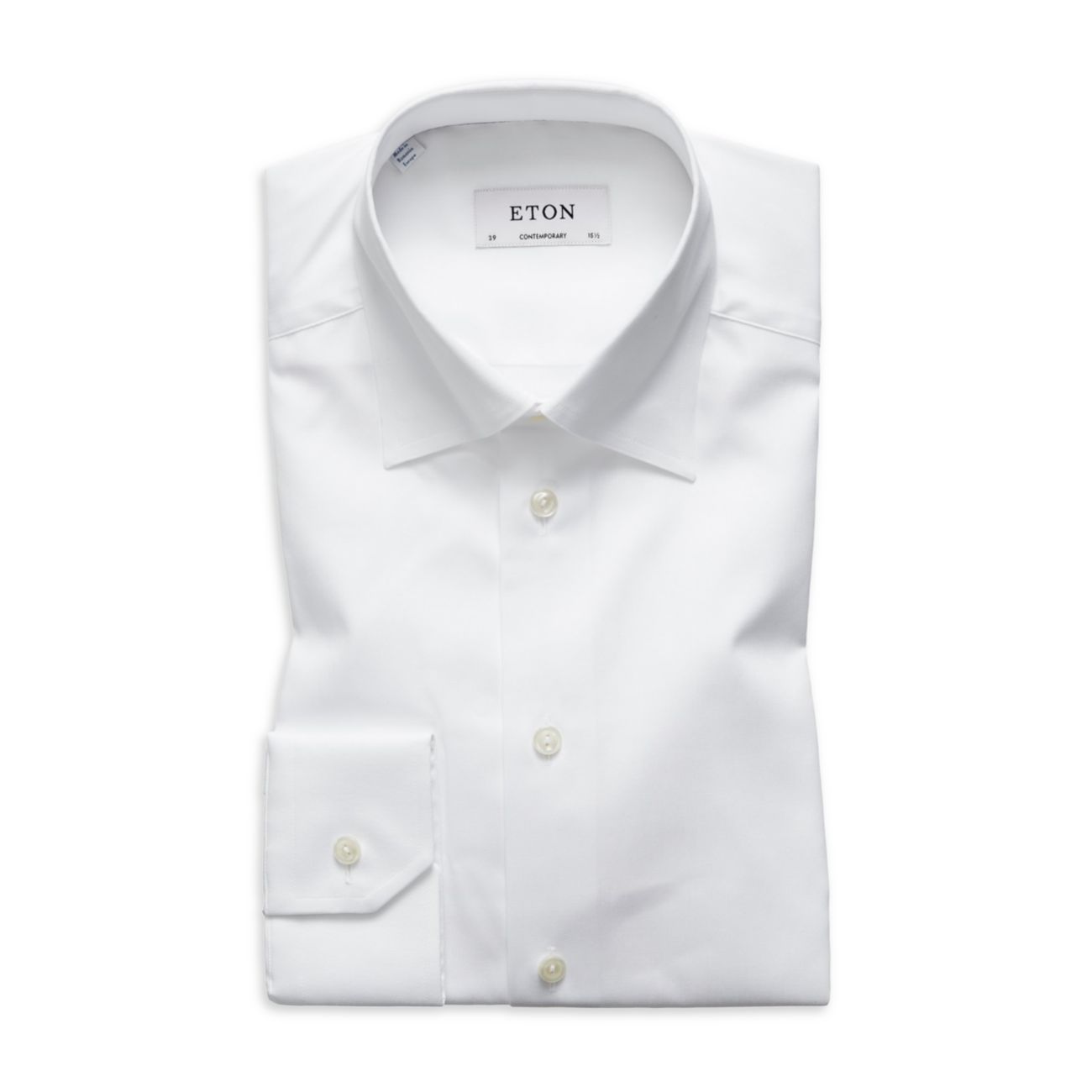 Классическая рубашка из твила современного кроя Eton