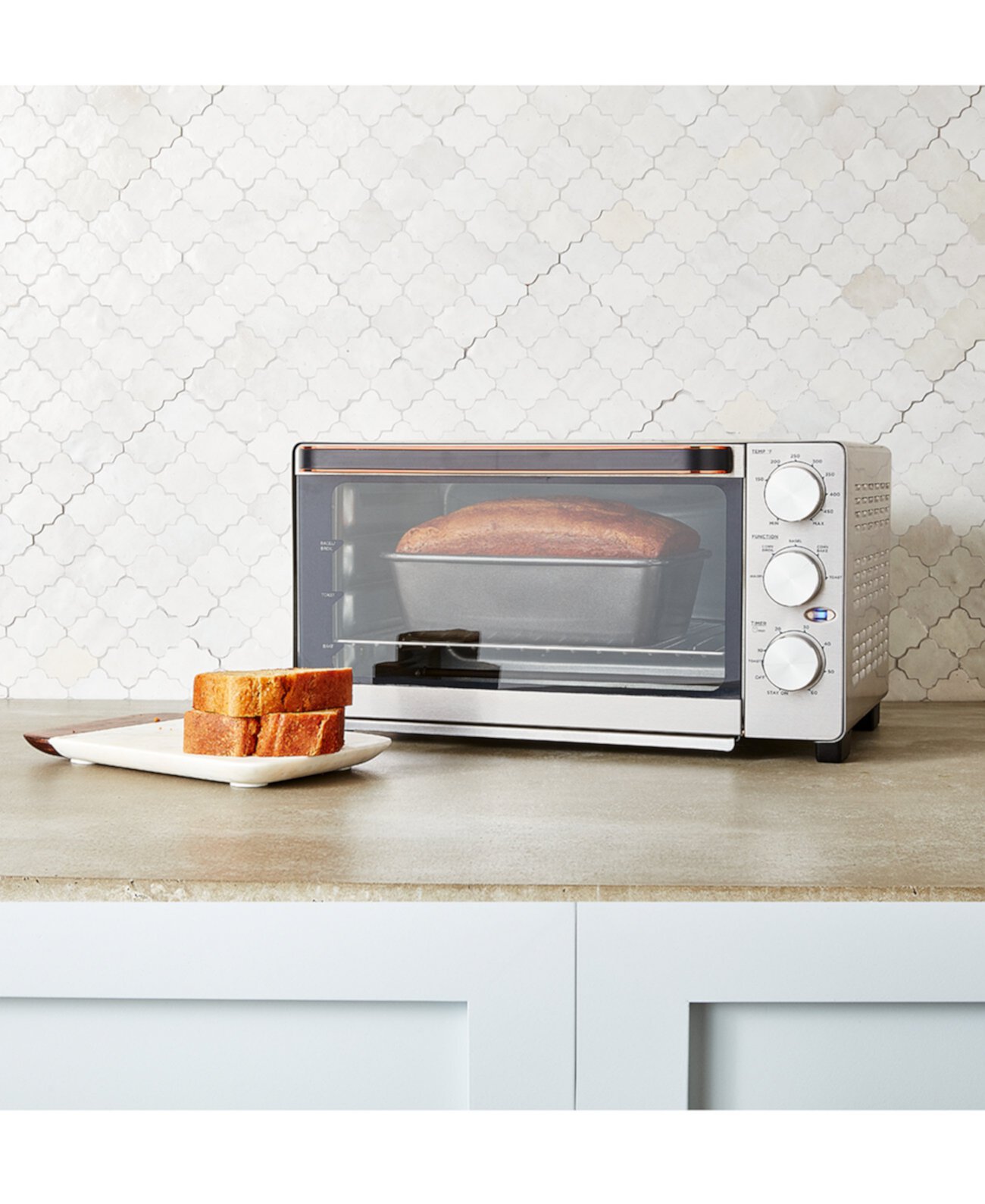 CRX14543 Конвекционная тостерная печь с 6 ломтиками, созданная для Macy's Crux