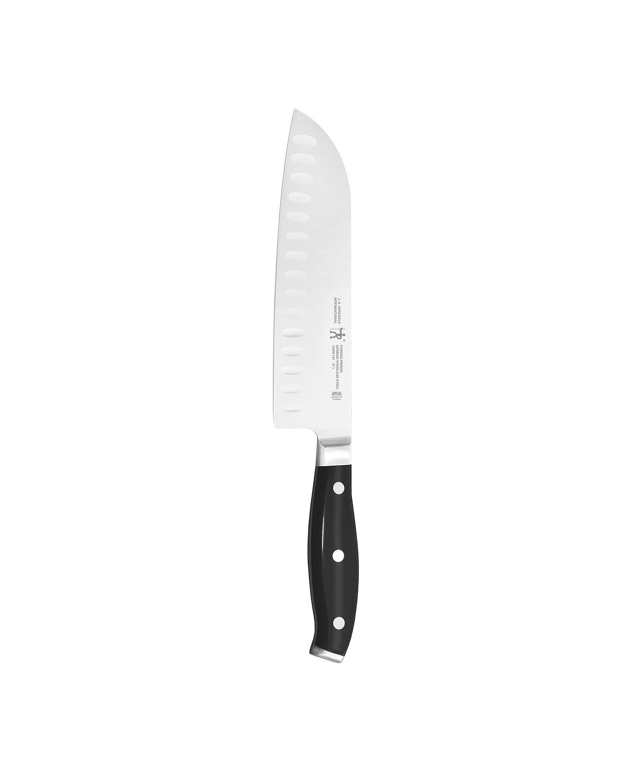Нож Santoku International Forged Premio 5 дюймов с полым лезвием J.A. Henckels