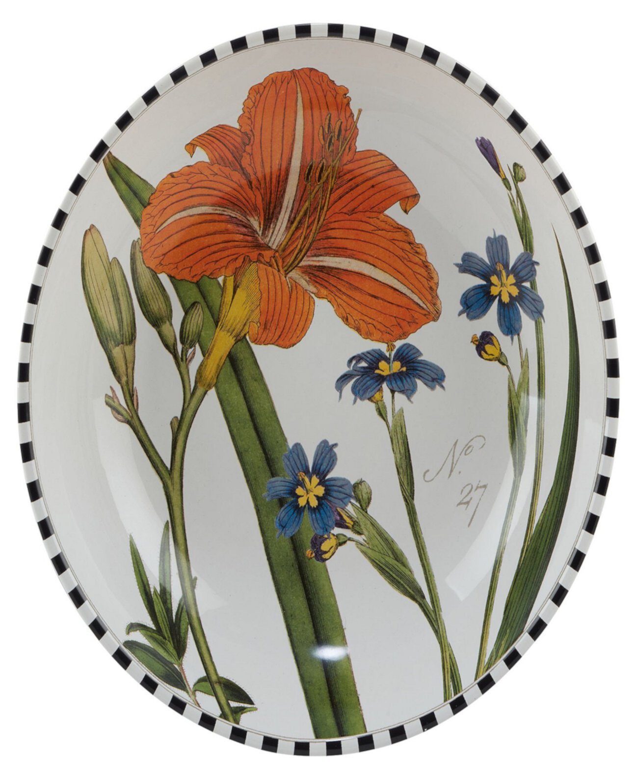 Ботаническая цветочная сервировка, Чаша для макарон Certified International