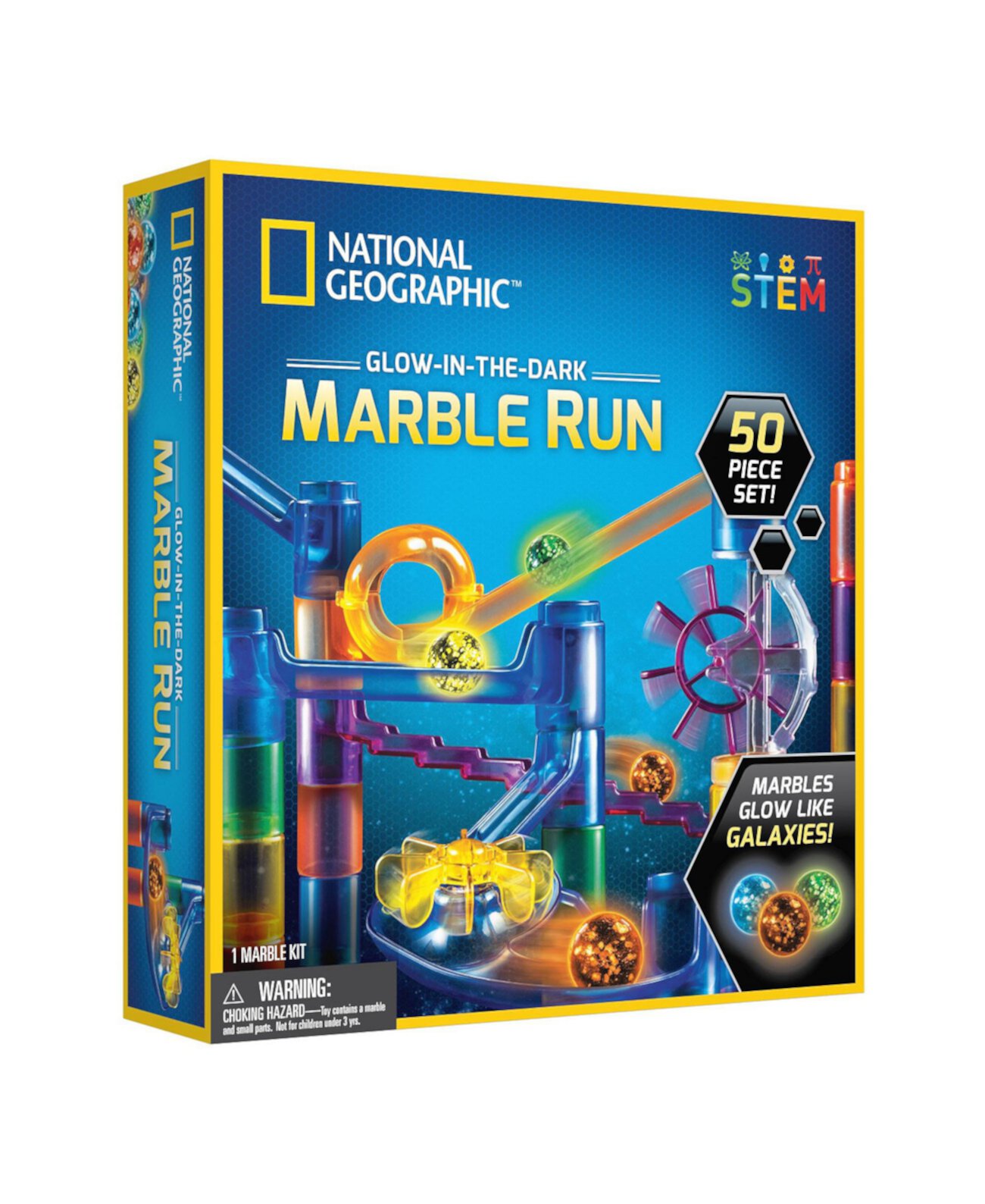 Игра National Geographic Glow-in-the-Dark Marble Run 50 piece National Geographic