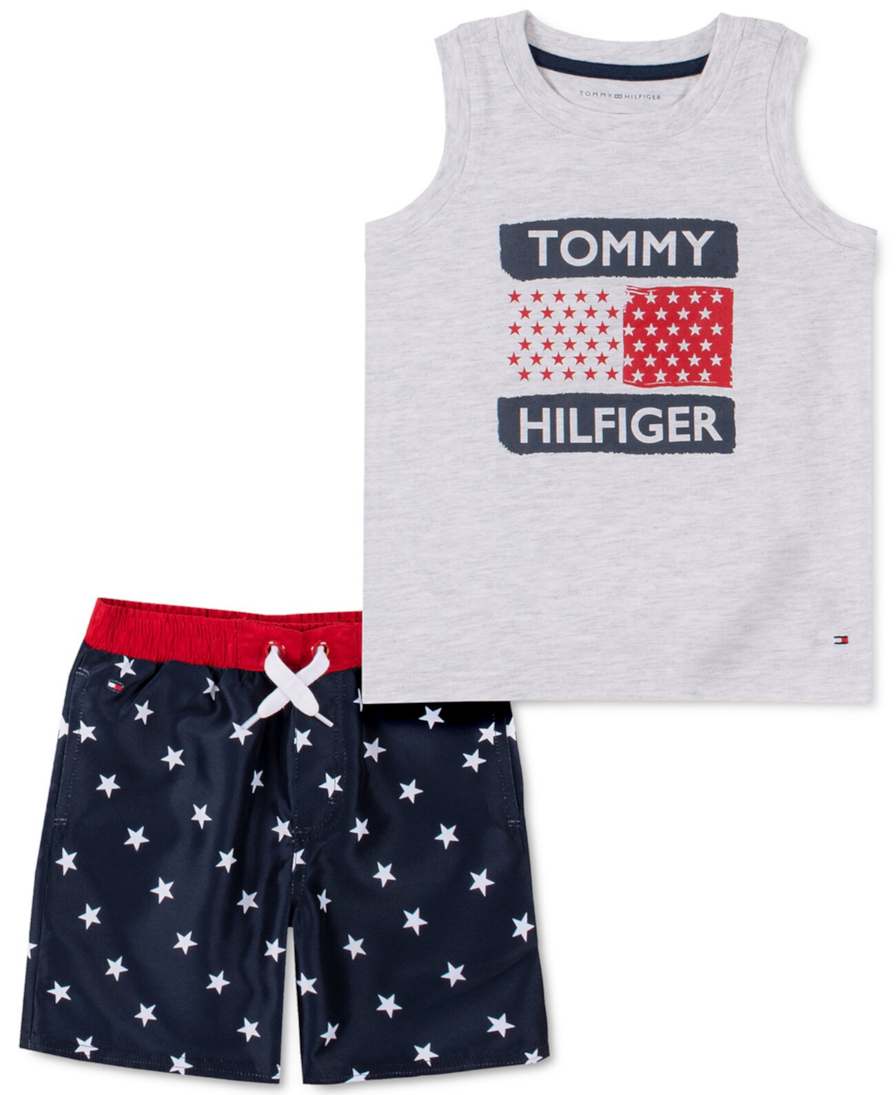 Детские Мальчики 2-Шт. Майка и шорты All-Star на кулиске Tommy Hilfiger