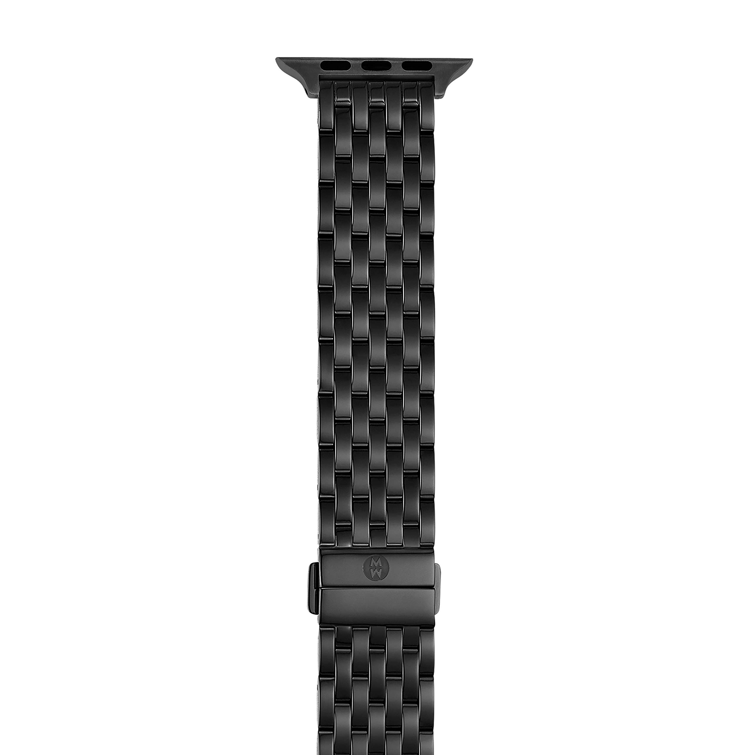 Черный ремешок-браслет с IP-покрытием для Apple Watch Michele