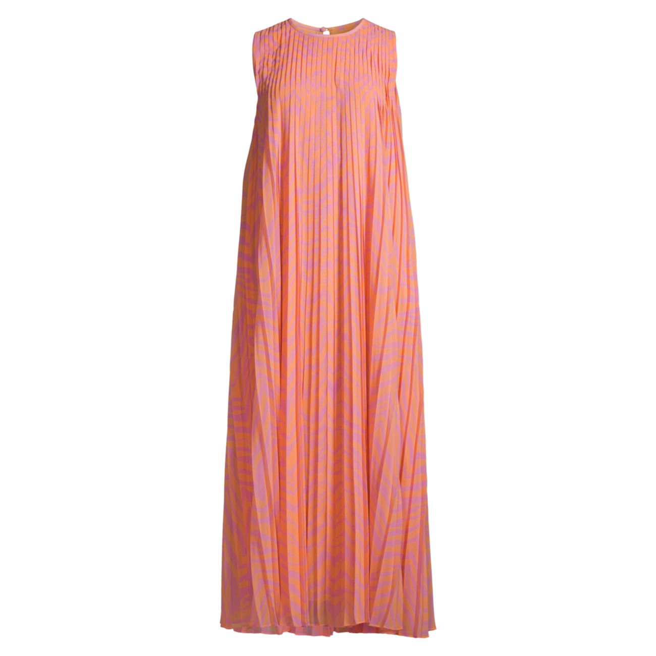 Плиссированное платье миди с шевронным принтом Willow Lafayette 148 New York