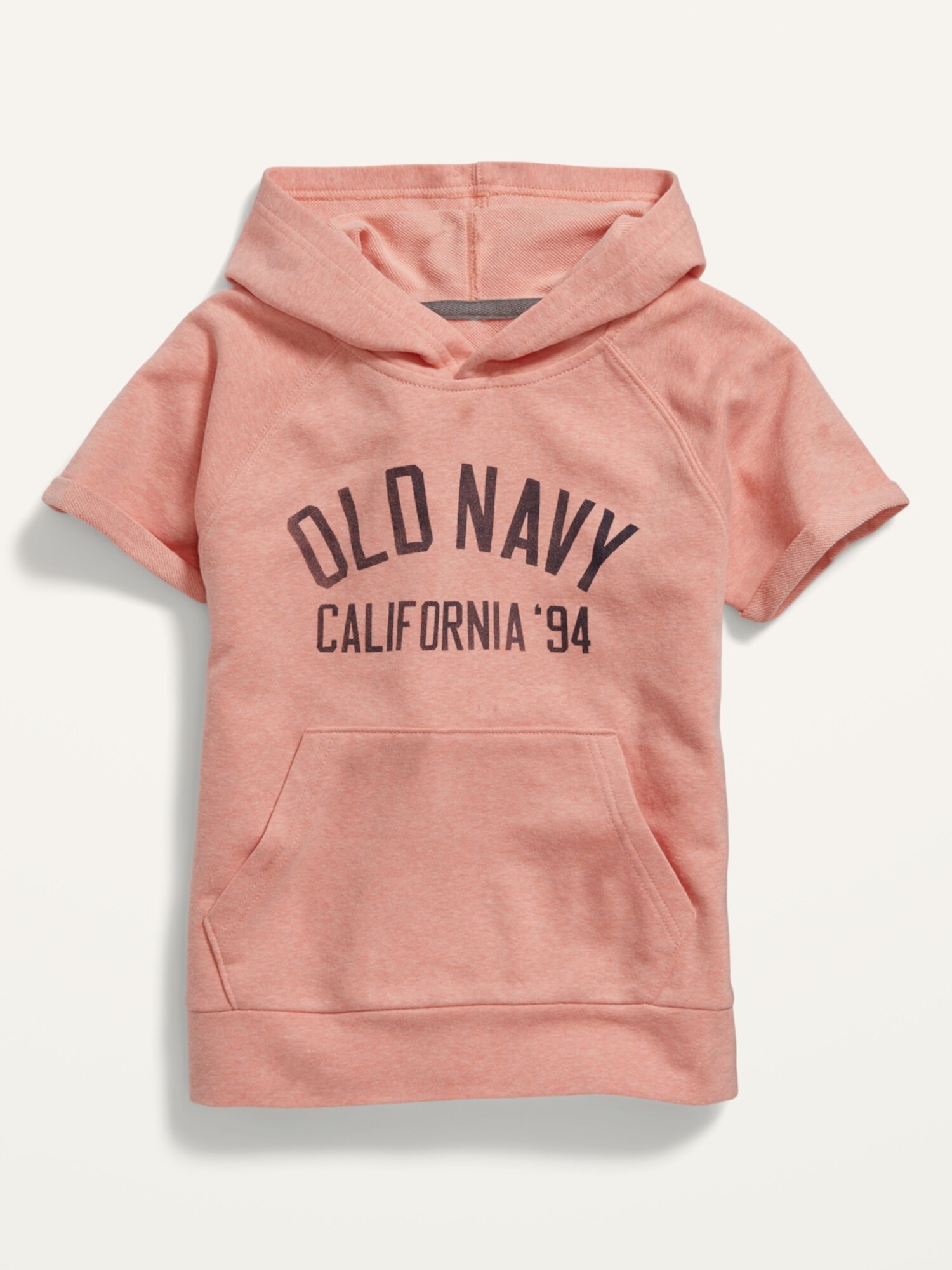 Толстовка-пуловер с короткими рукавами и логотипом для мальчиков Old Navy