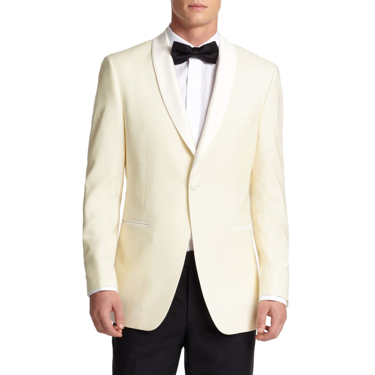 COLLECTION BY SAMUELSOHN Classic-Fit  Shawl-Collar Wool Dinner Jacket Saks Fifth Avenue