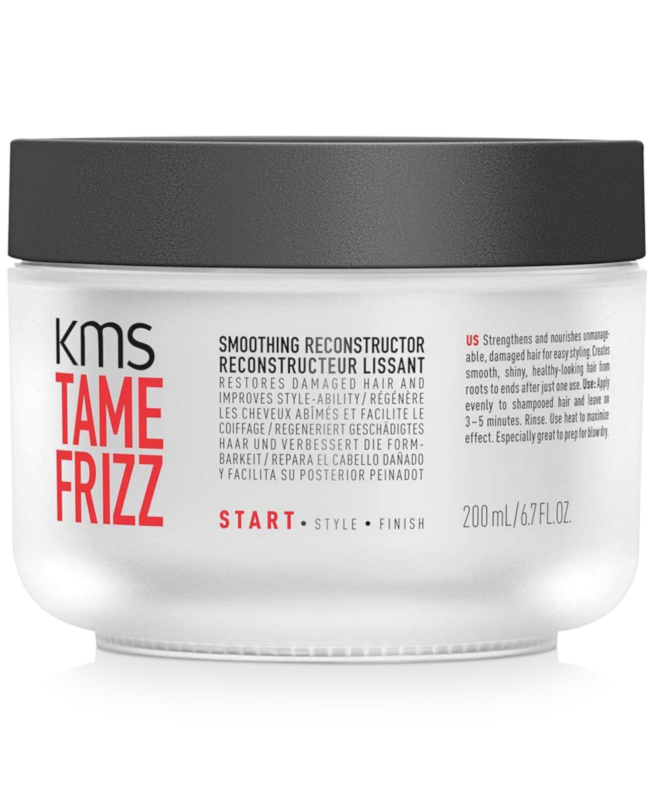 Tame Frizz Smoothing Reconstructor, 6,7 унций, от PUREBEAUTY Salon & Spa KMS