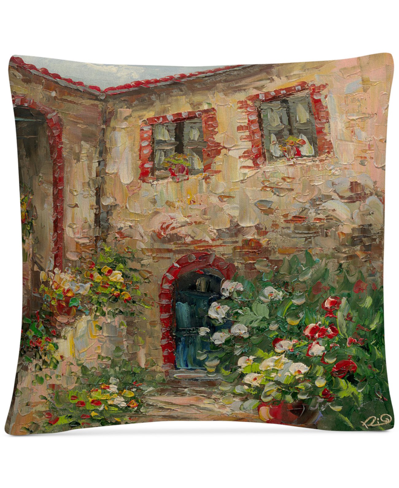 Декоративная подушка Rio Tuscany Courtyard 16 x 16 дюймов BALDWIN
