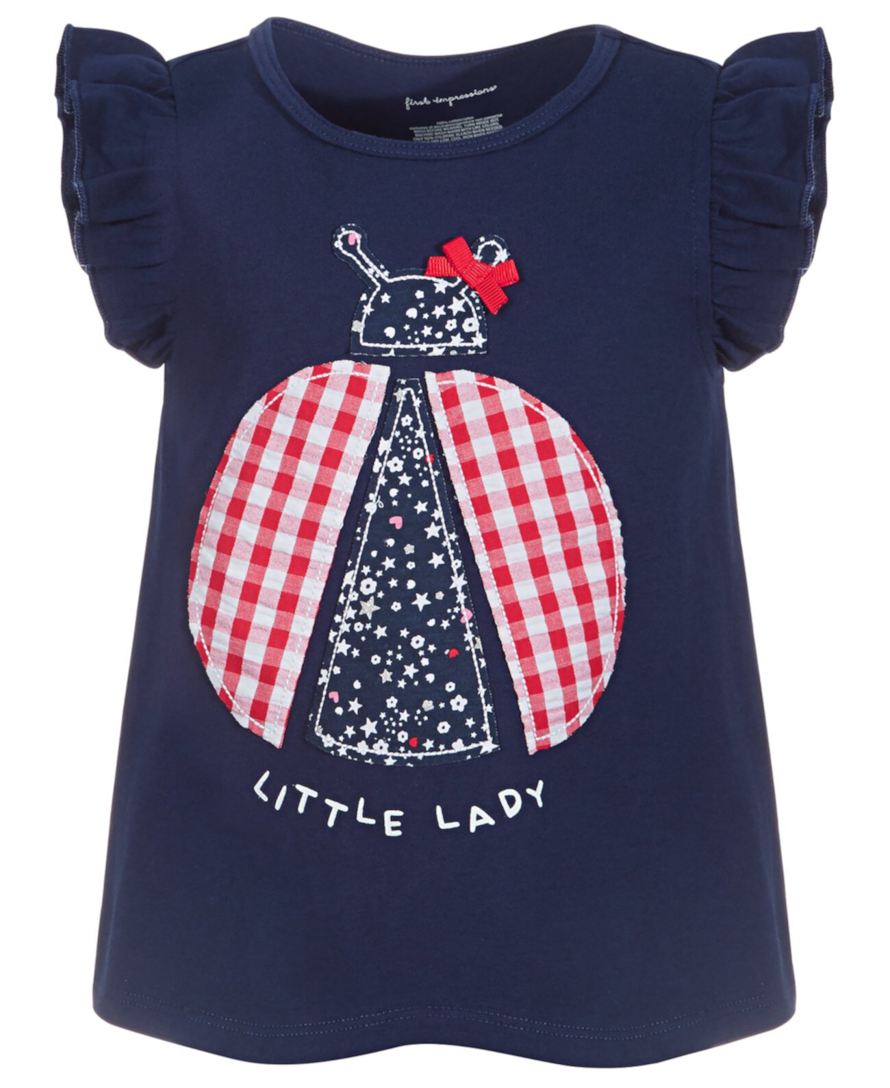 Хлопковая туника для маленьких девочек Little Lady, созданная для Macy's First Impressions