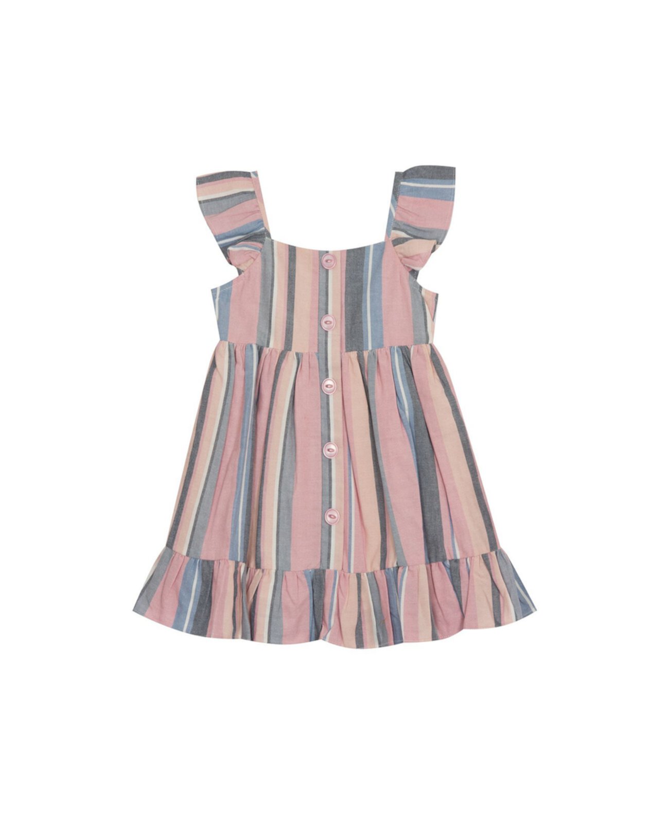 Платье Little Girls в полоску с краской из пряжи Rare Editions
