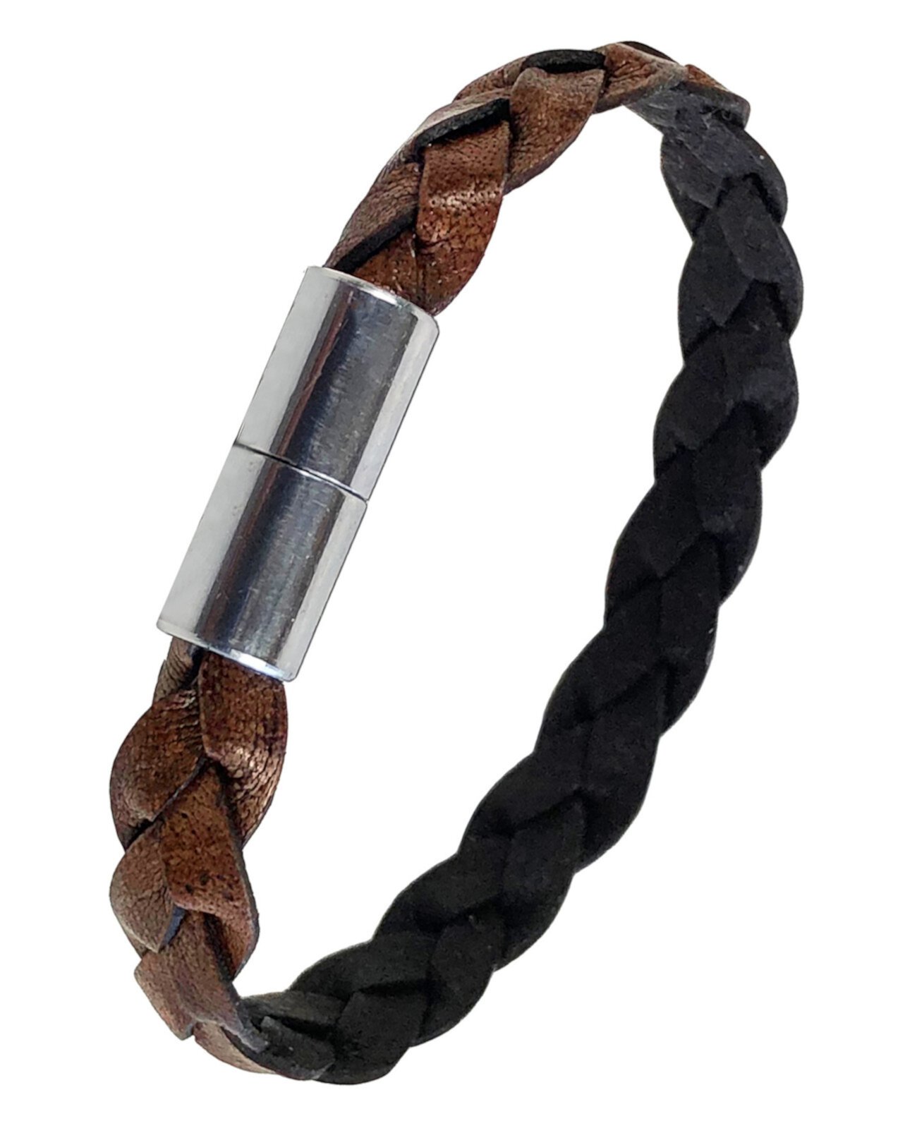 Мужской кожаный плетеный браслет Big Sur на плоской подошве SUKI