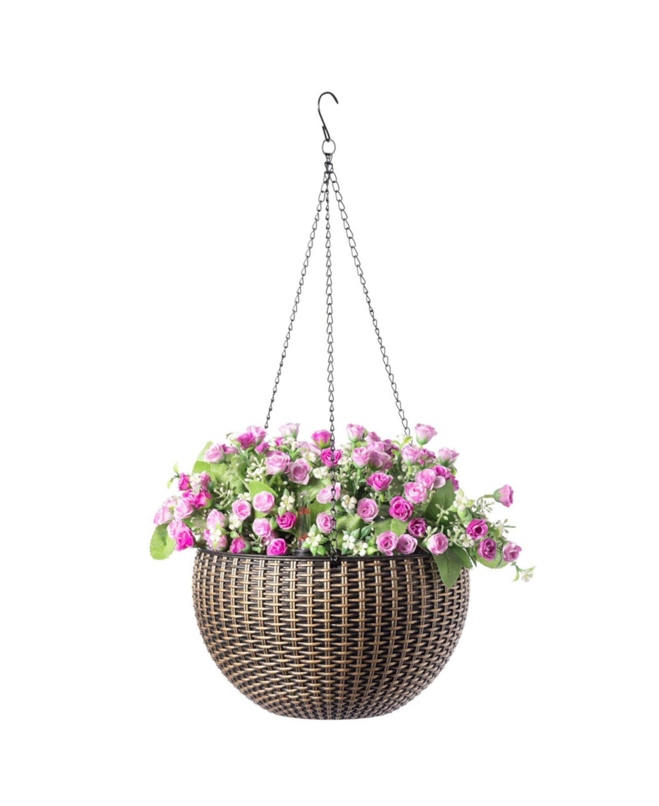 Self Watering Hanging Basket Flower Planter Gardenised