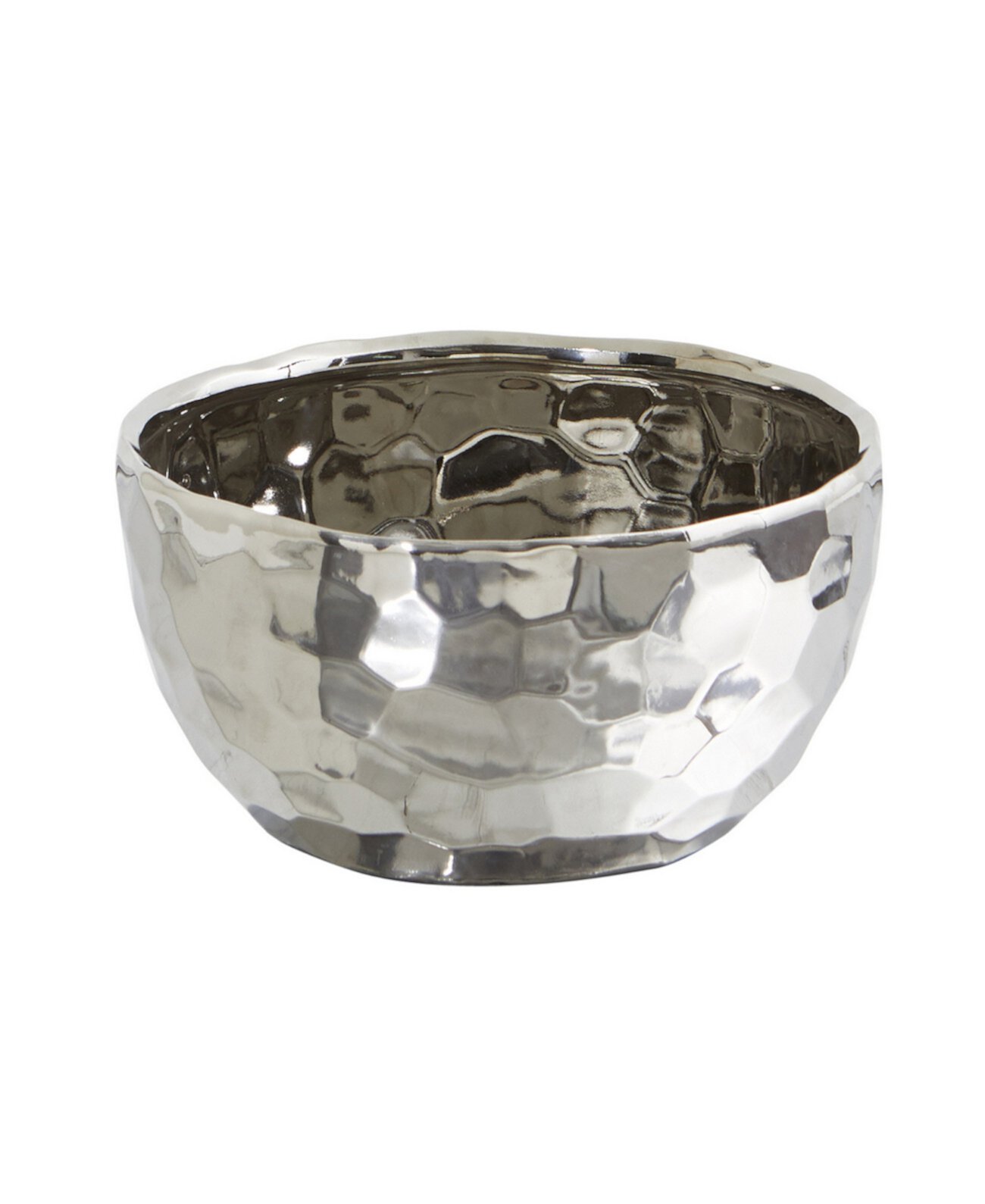Дизайнерская чаша серебристого цвета 8,75 дюйма NEARLY NATURAL