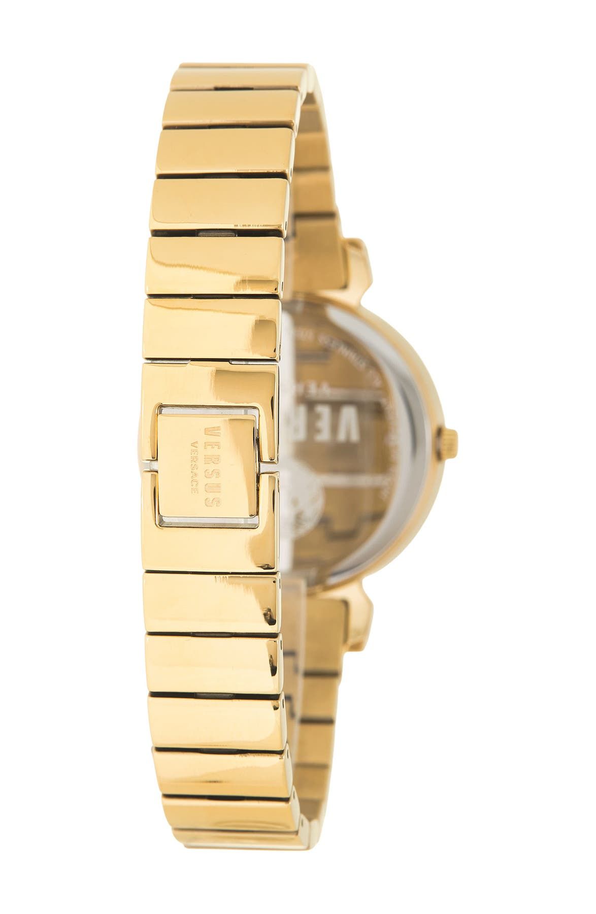 Женские кварцевые часы с браслетом с 3 стрелками, 36 мм Versus Versace